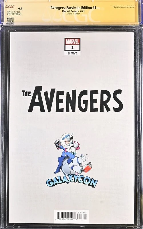 Avengers: Facsimile Edition #1 GalaxyCon Edition Marvel Comics CGC Signature Series 9.8 Signed Rafael Albuquerque - Image 15