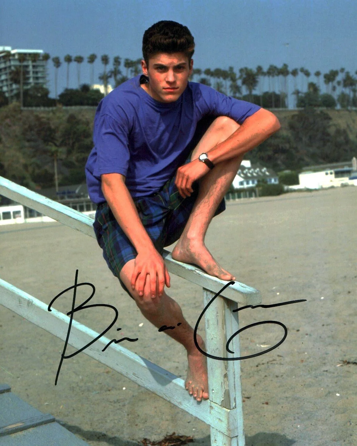 Brian Austin Green Beverly Hills, 90210 8x10 Photo Signed JSA Certified Autograph