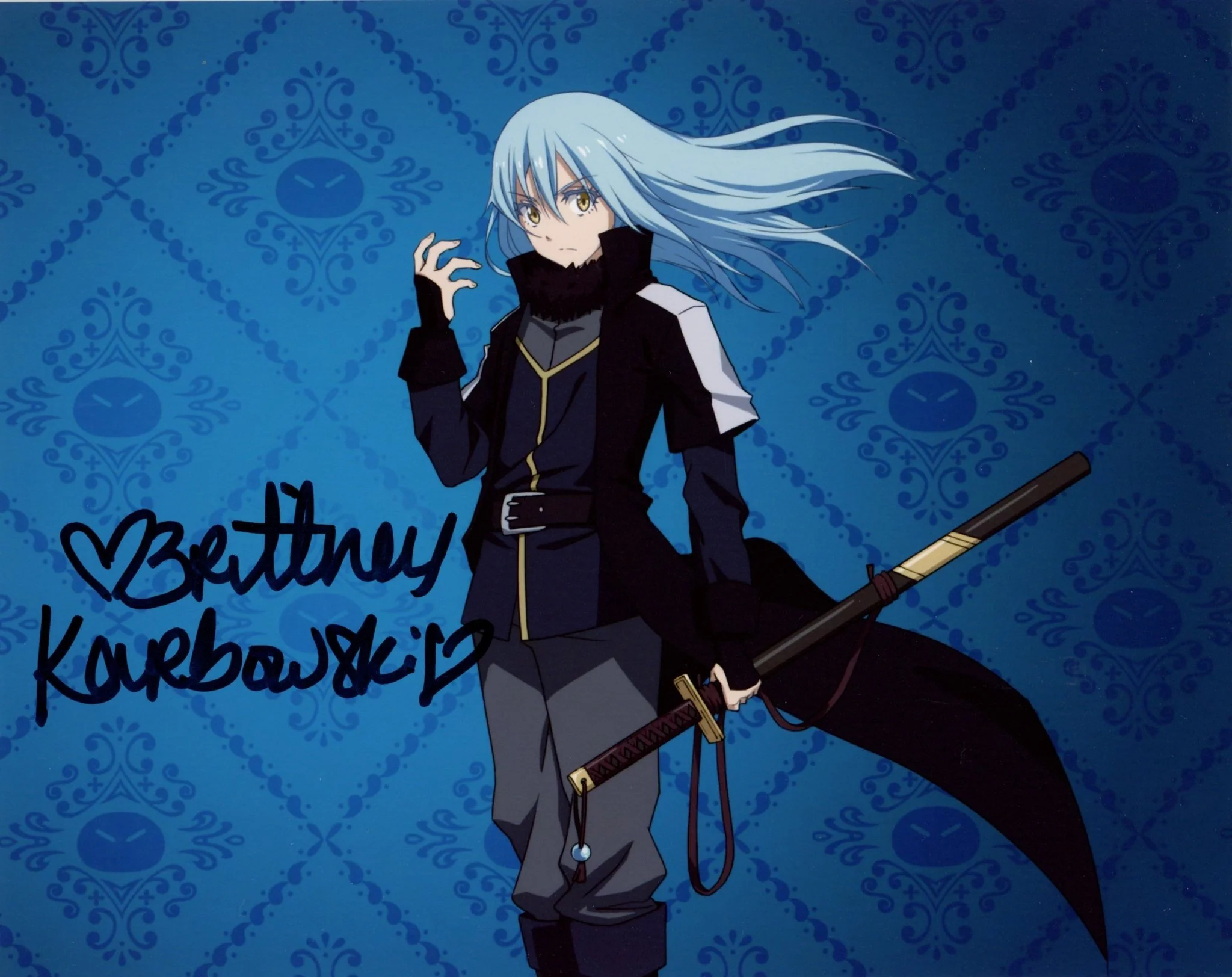 Brittney Karbowski That Time I Got Reincarnated As A Slime 8x10 Signed Photo JSA Certified Autograph