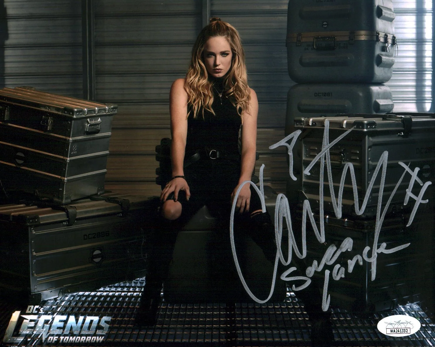 Caity Lotz DC Legends of Tomorrow 8x10 Photo Signed Autograph JSA Certified Autograph