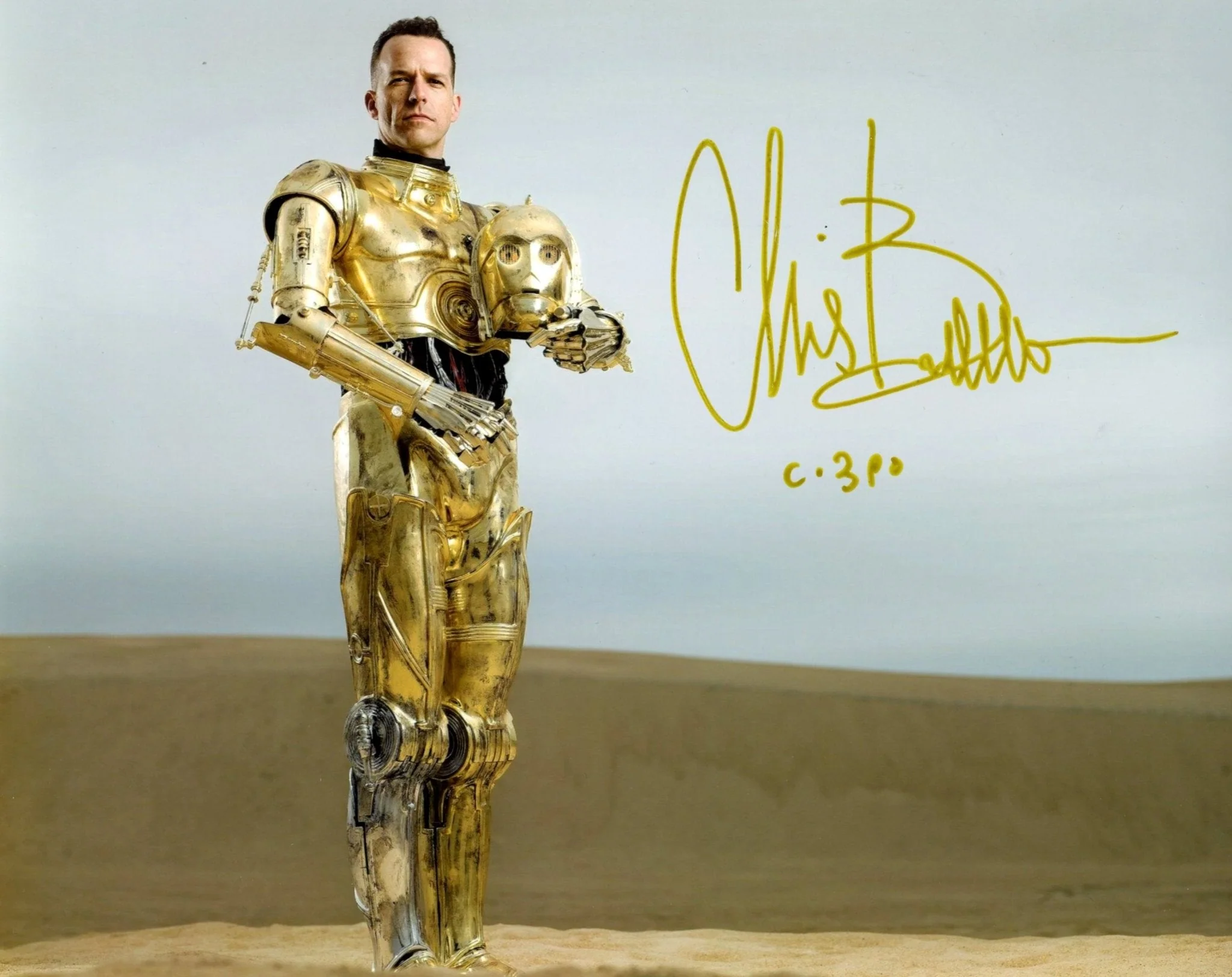 Chris Bartlett Star Wars: The Mandalorian 8x10 Signed Photo JSA Certified Autograph