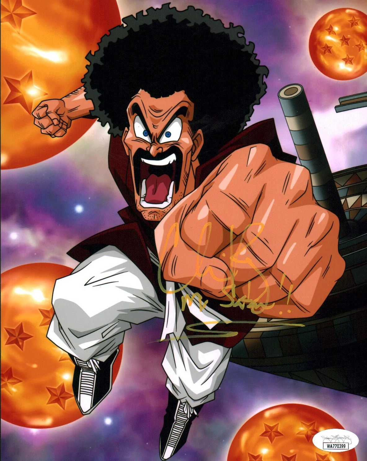 Chris Rager Dragon Ball Z 8x10 Signed Photo JSA COA Certified Autograph