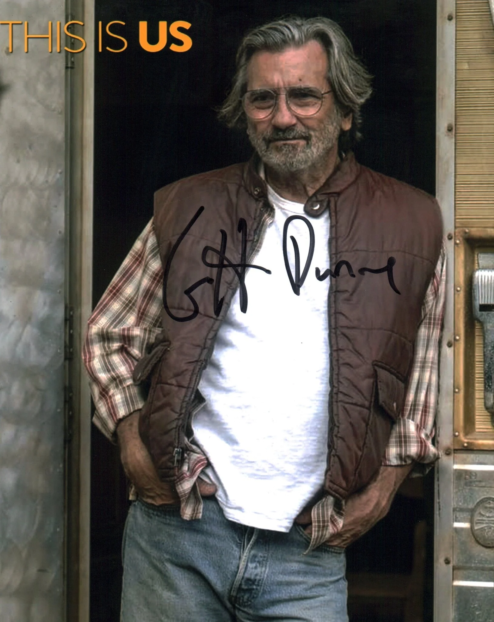 Griffin Dunne This is Us 8x10 Signed Photo JSA Certified Autograph
