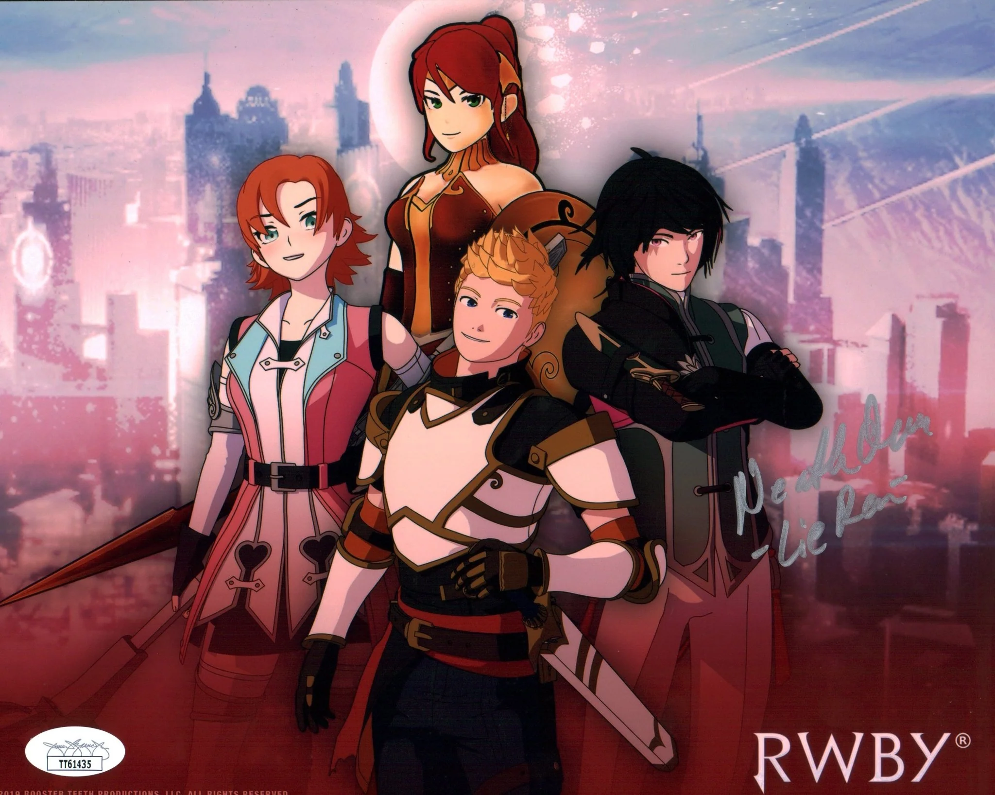 Neath Oum RWBY 8x10 Photo Signed JSA Certified Autograph