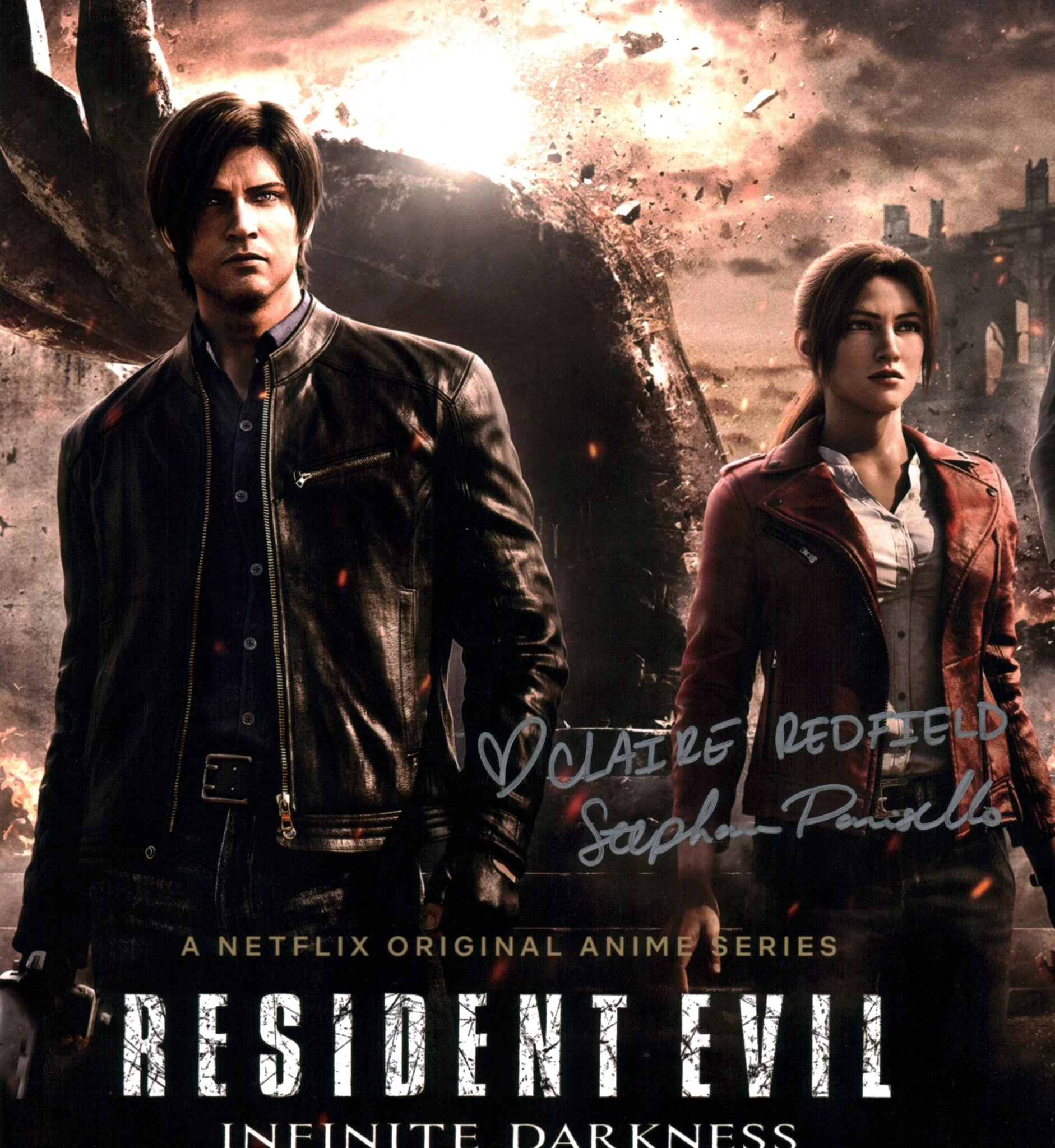 Stephanie Panisello Resident Evil 11x14 Signed Photo Poster JSA Certified Autograph