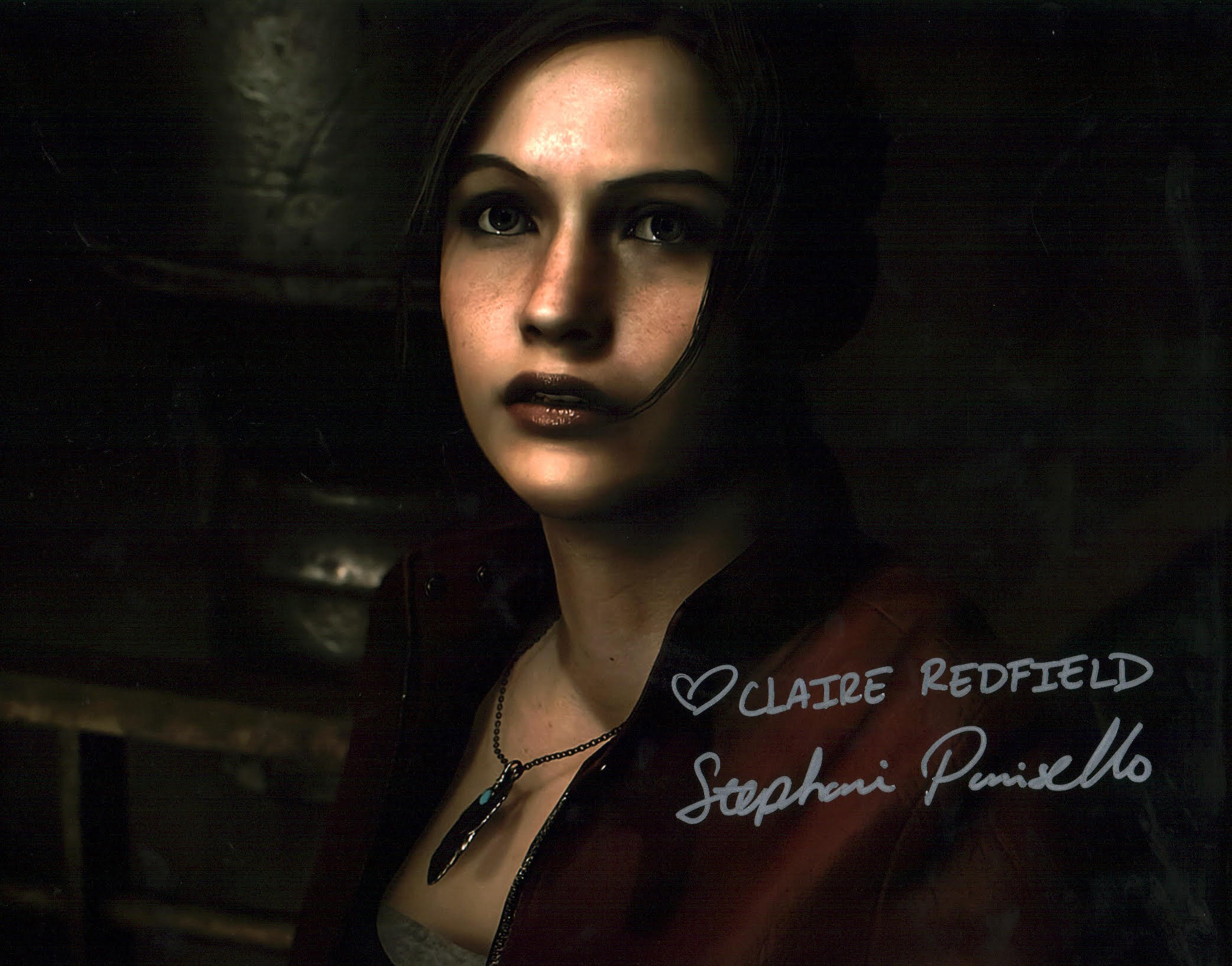 Stephanie Panisello Resident Evil 11x14 Signed Photo Poster JSA Certified Autograph