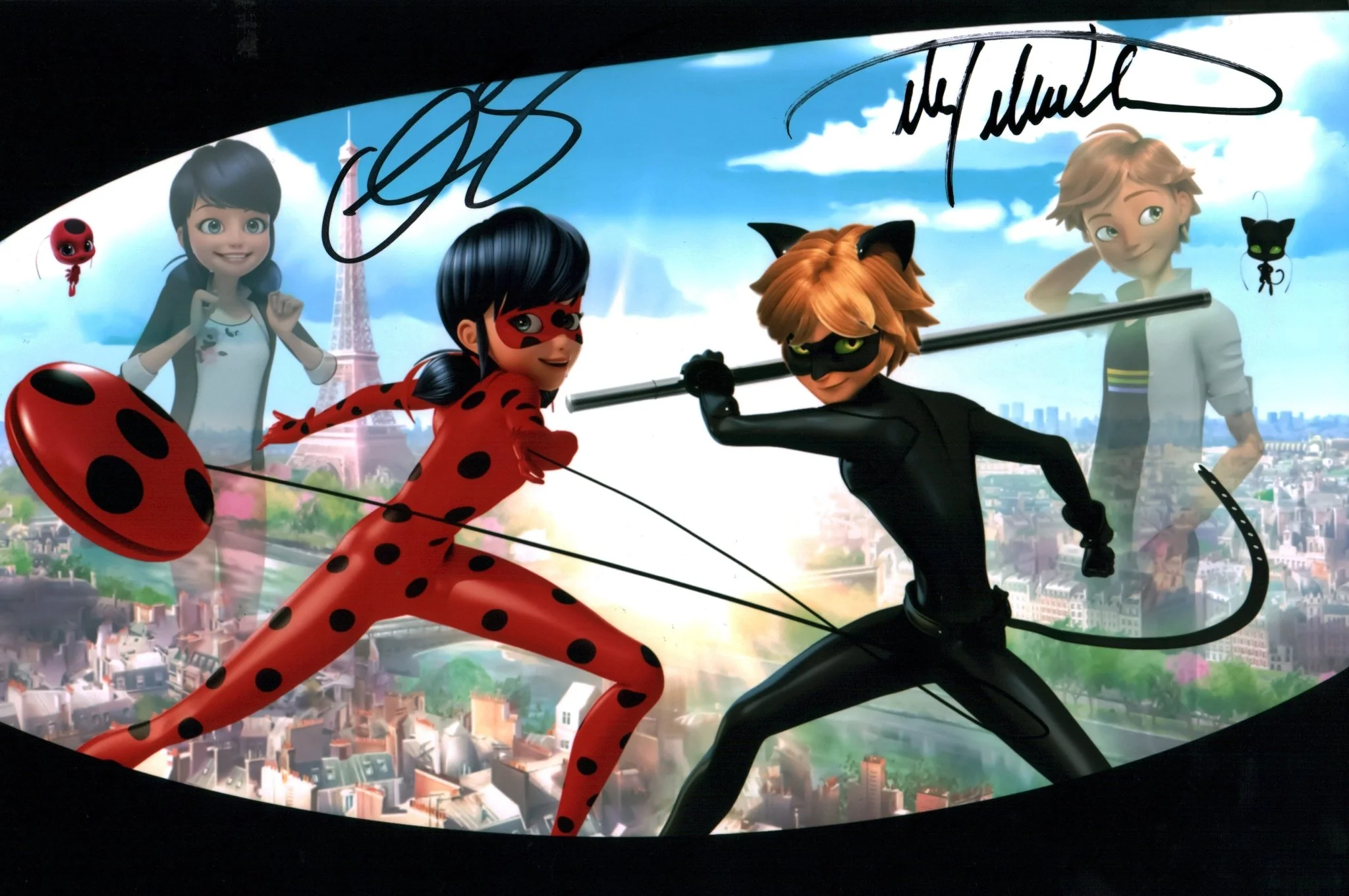 Miraculous The Movie 8x12 Photo Signed Vee, Mittelman JSA Certified Autograph