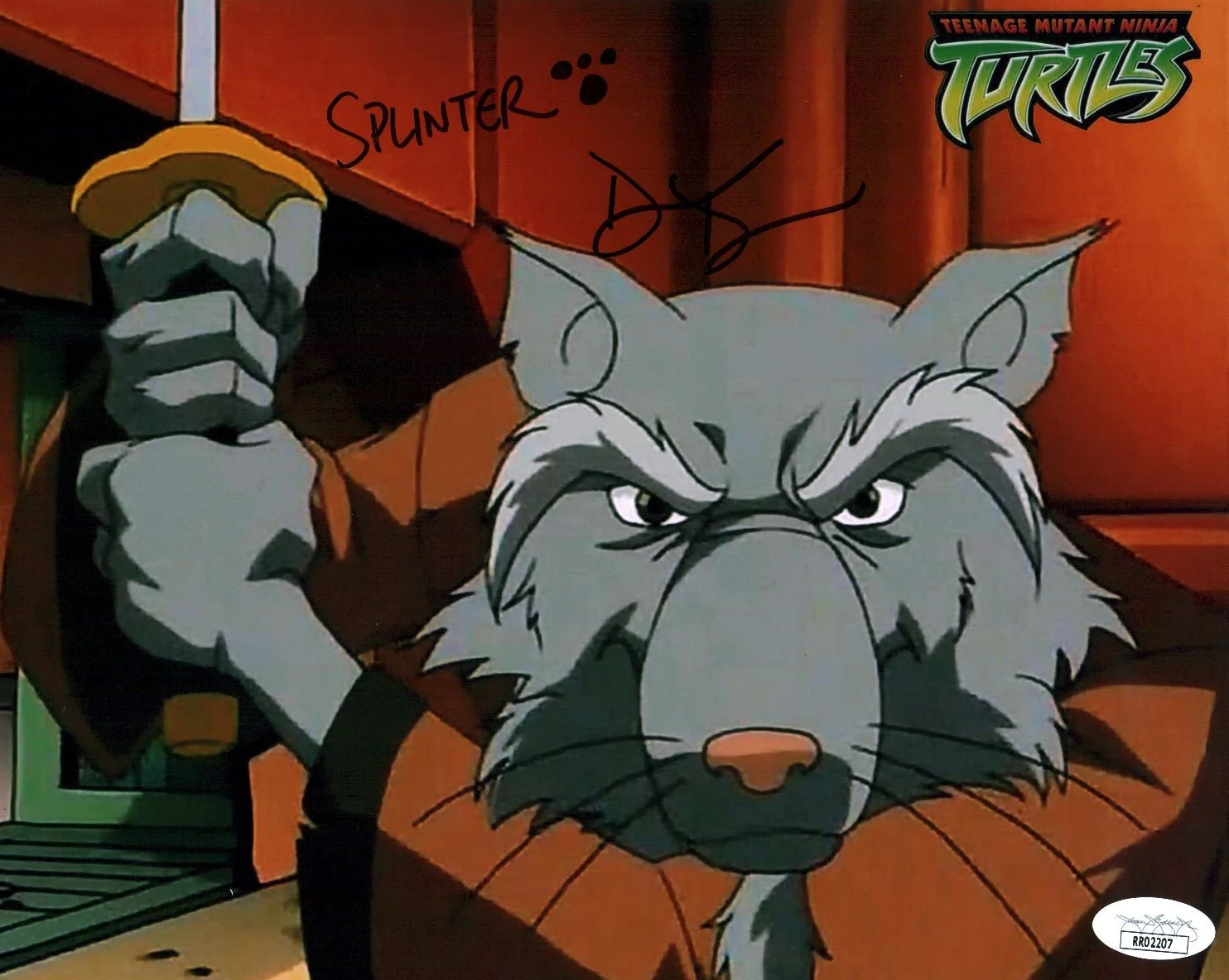 Darren Dunstan Teenage Mutant Ninja Turtles TMNT 8x10 Photo Signed Autographed JSA Certified COA Auto