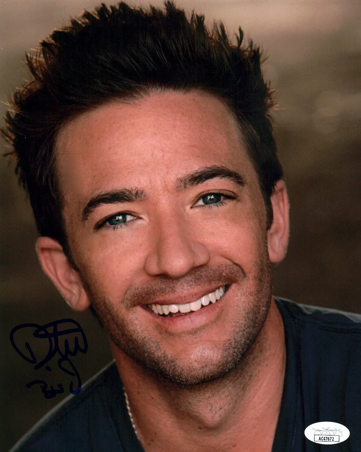 David Faustino Headshot 8x10 Signed Photo JSA COA Certified Autograph