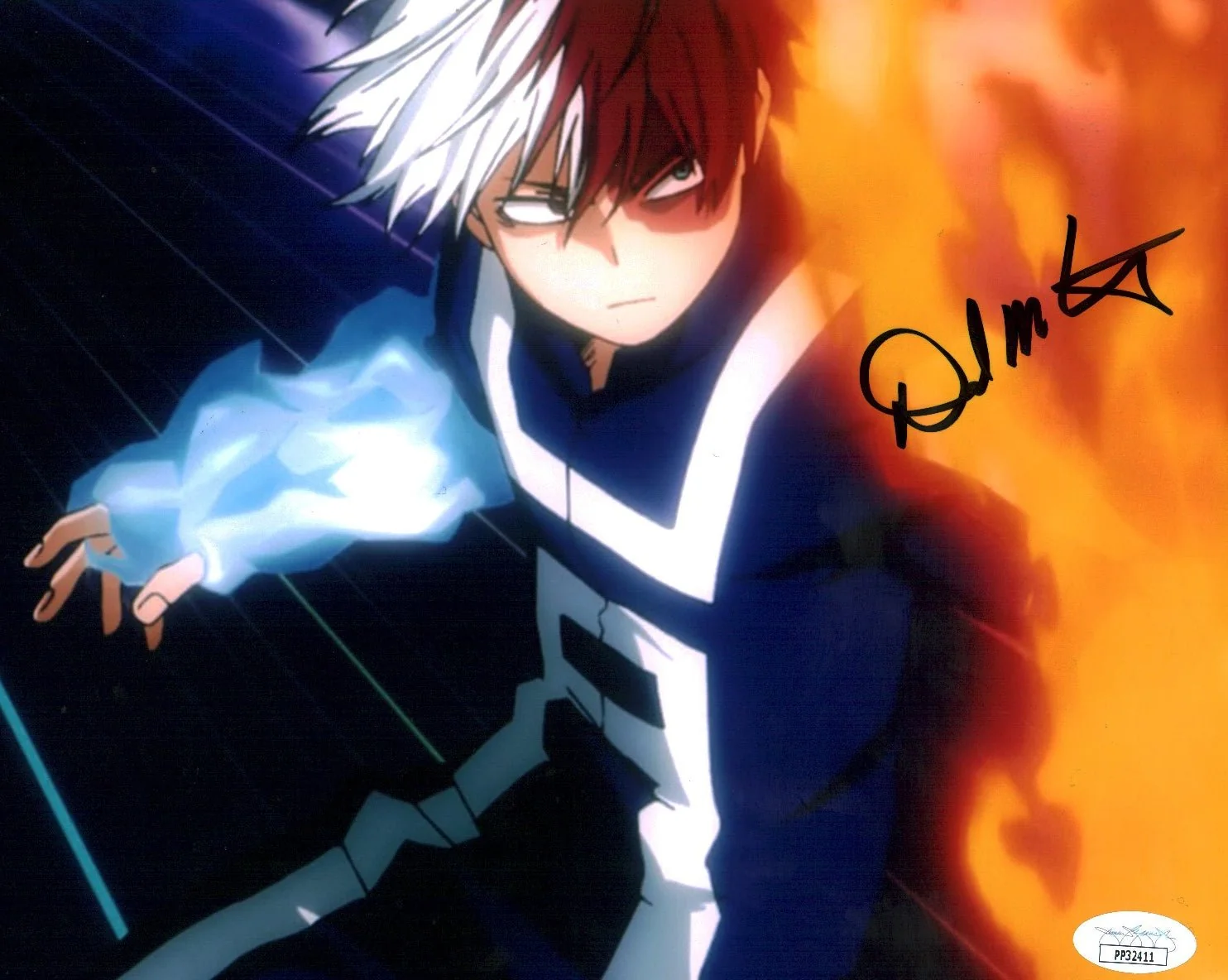 David Matranga My Hero Academia 8x10 Signed Photo JSA Certified Autograph
