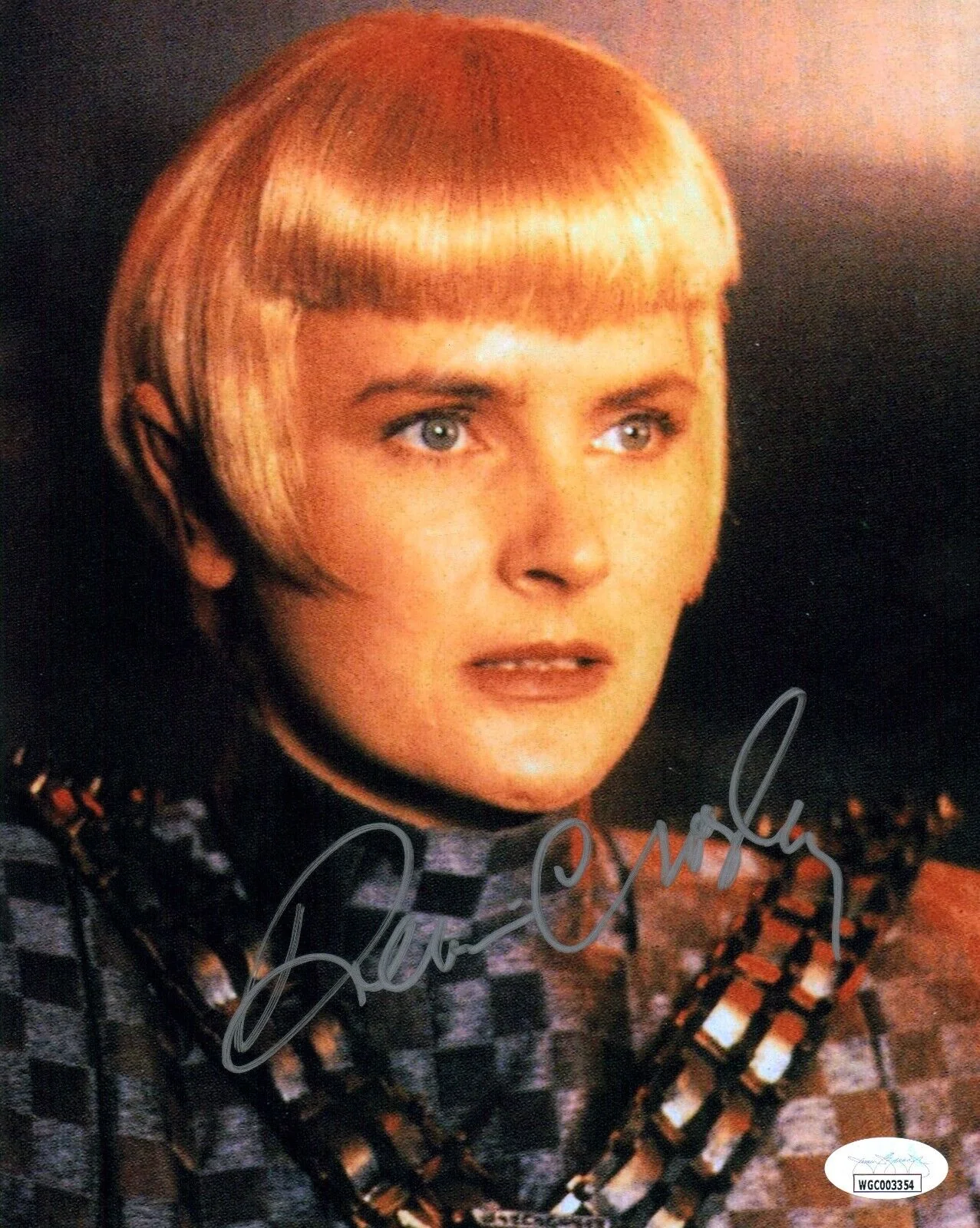 Denise Crosby Star Trek 8x10 Signed Photo JSA Certified Autograph