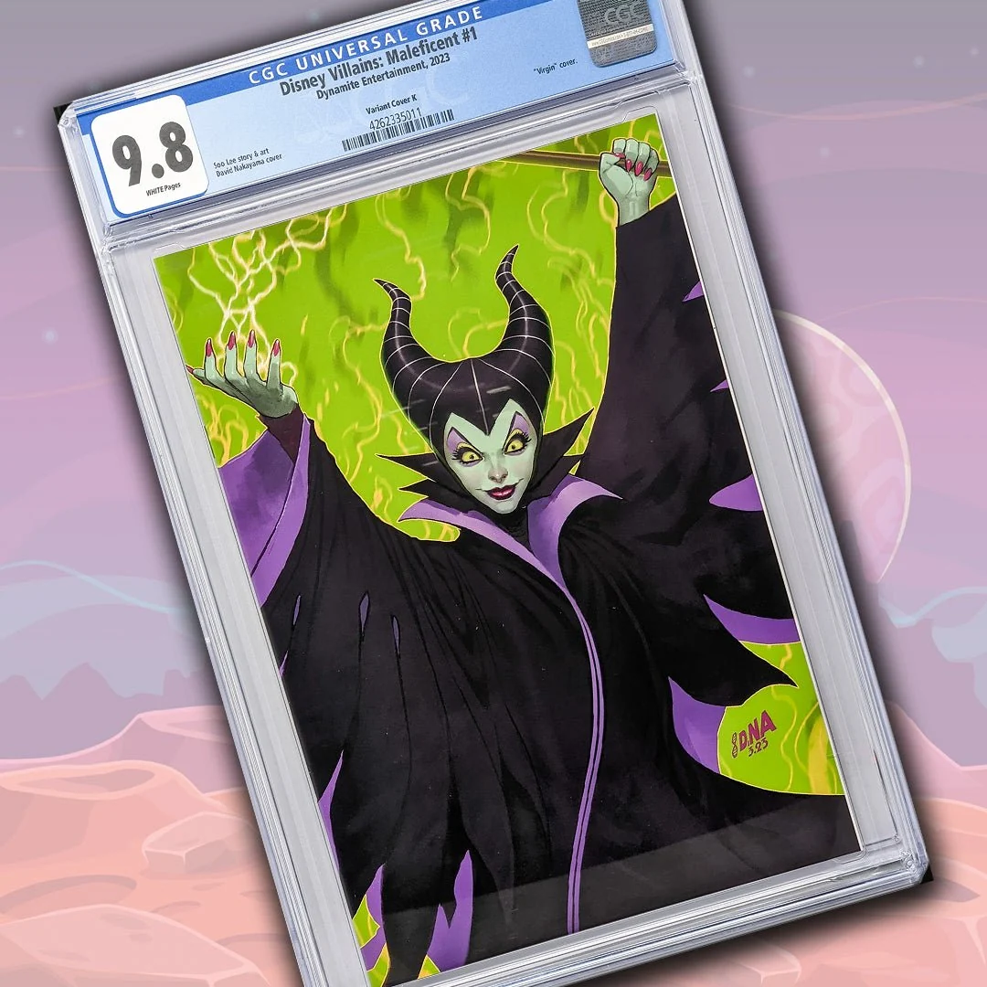 Disney Villains Maleficent #1 Nakayama 1:25 Virgin Edition Variant CGC Universal 9.8