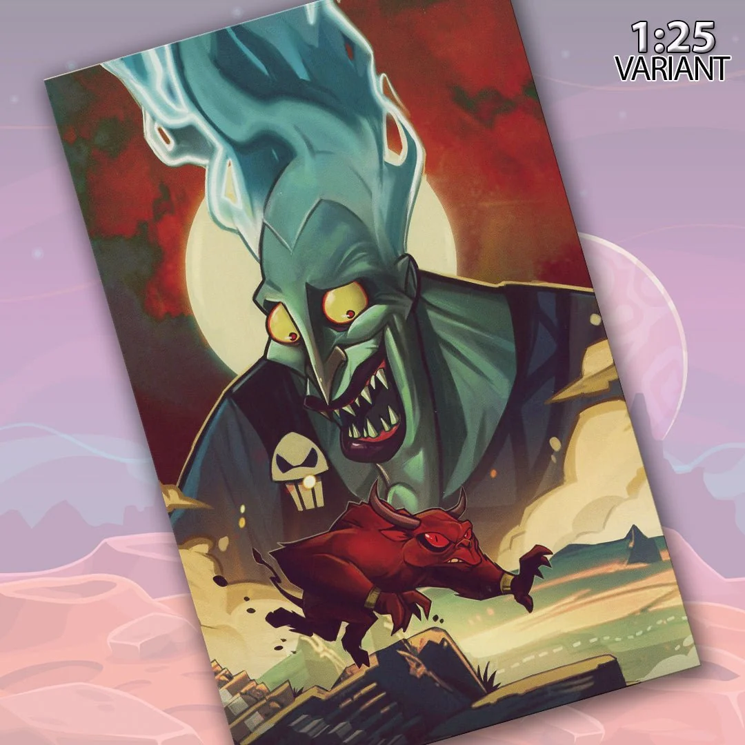 Disney Villians Hades #2 Cover K 1:25 Tomaselli Virgin Variant Comic Book