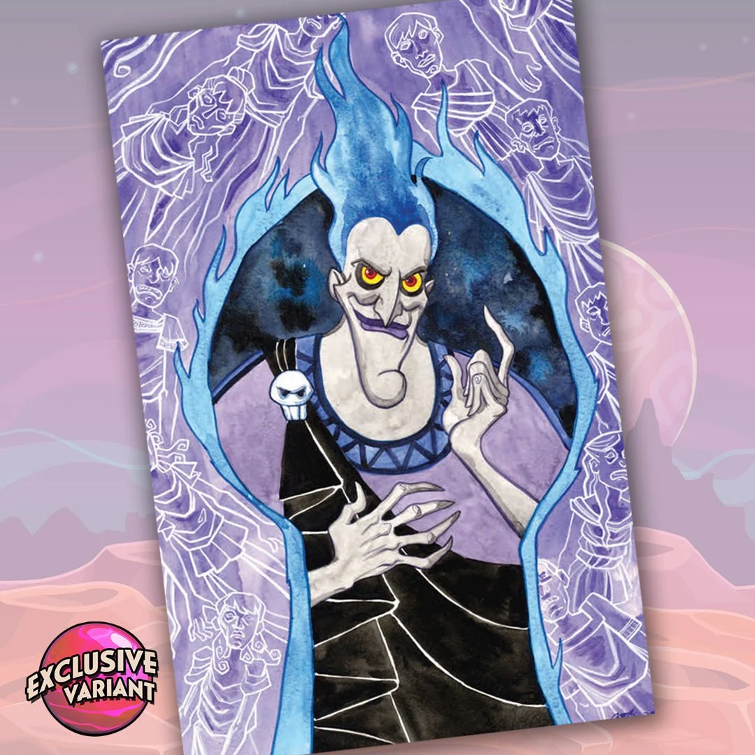 Disney Villians Hades #3 GalaxyCon Exclusive Jill Thompson Virgin Variant Comic Book
