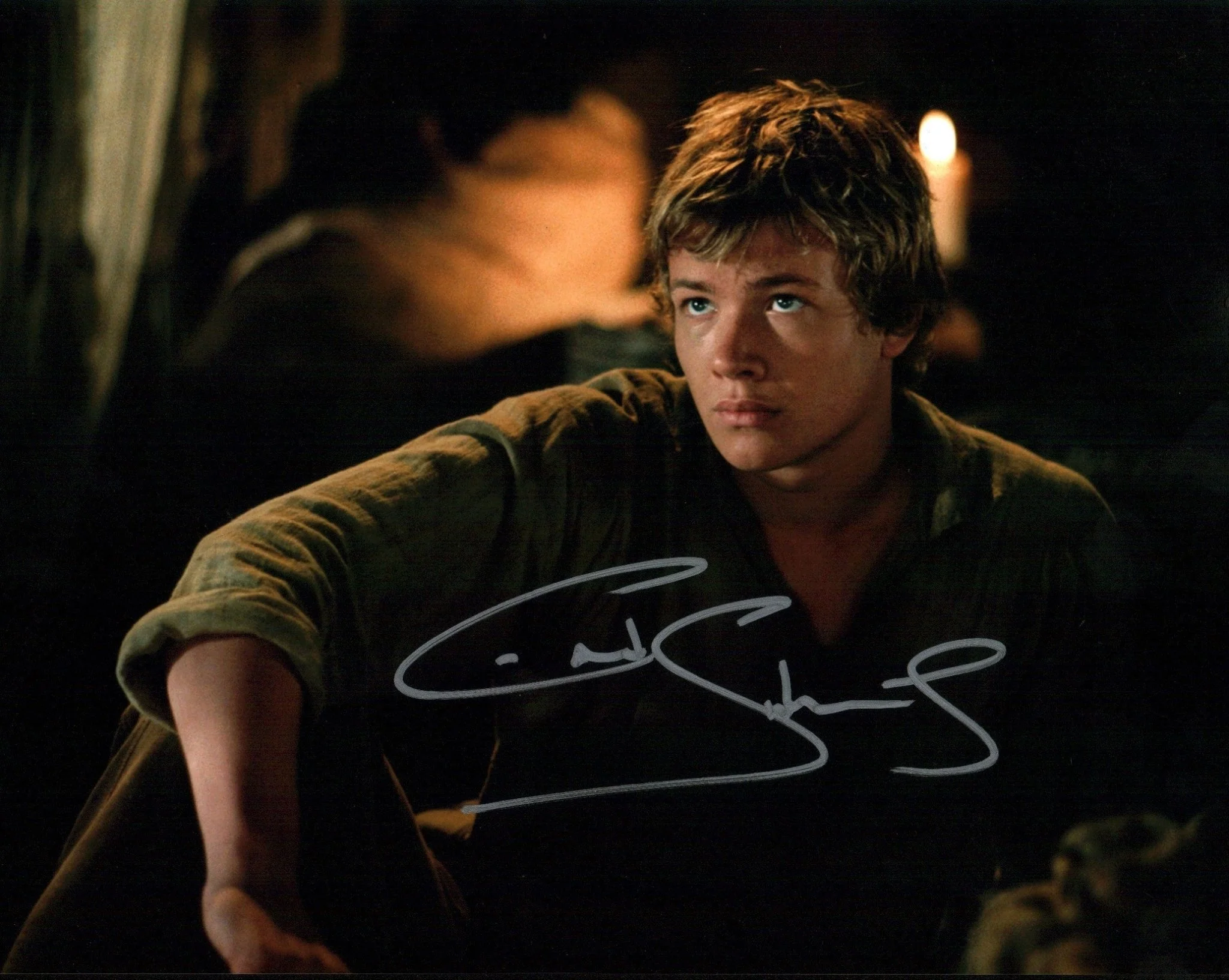 Ed Speleers Eragon 11x14 Signed Photo Poster JSA Certified Autograph