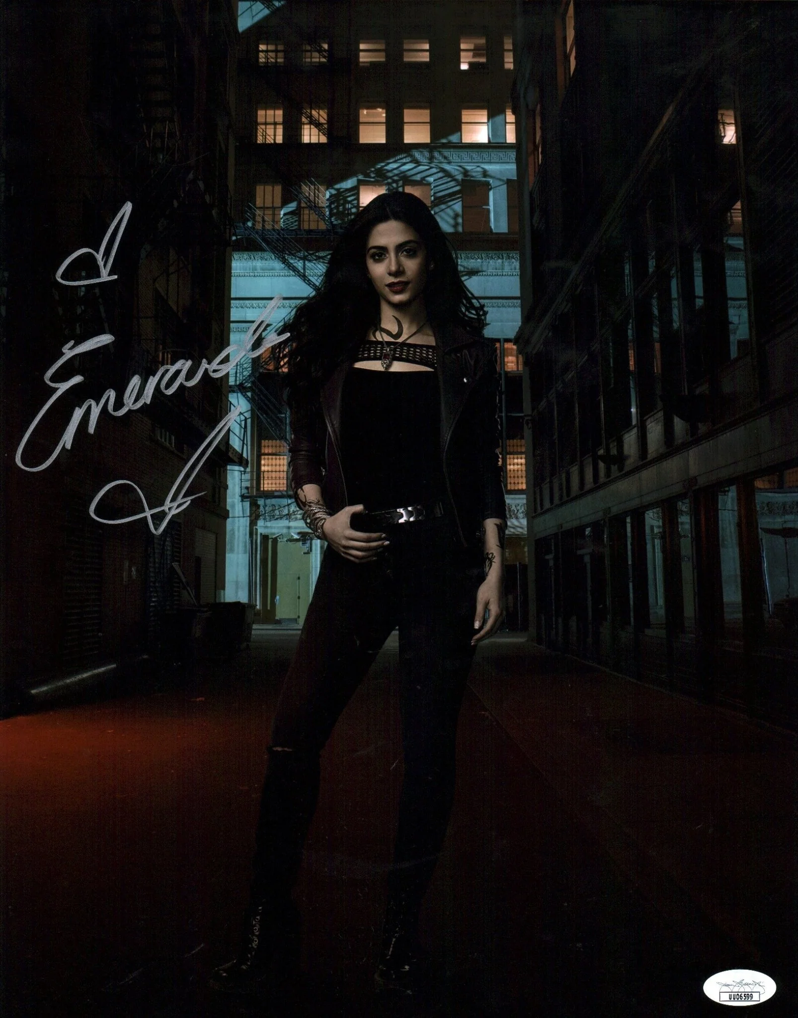 Emeraude Toubia Shadowhunters 11x14 Signed Photo Poster JSA Certified Autograph