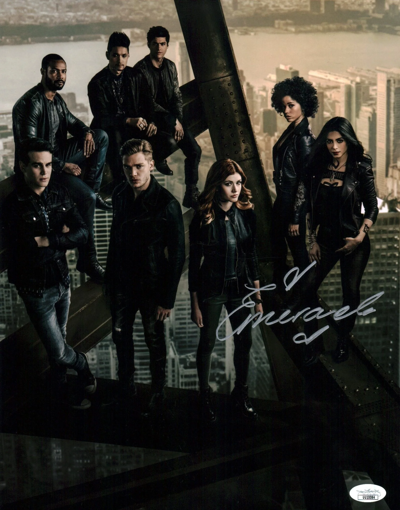 Emeraude Toubia Shadowhunters 11x14 Signed Photo Poster JSA Certified Autograph