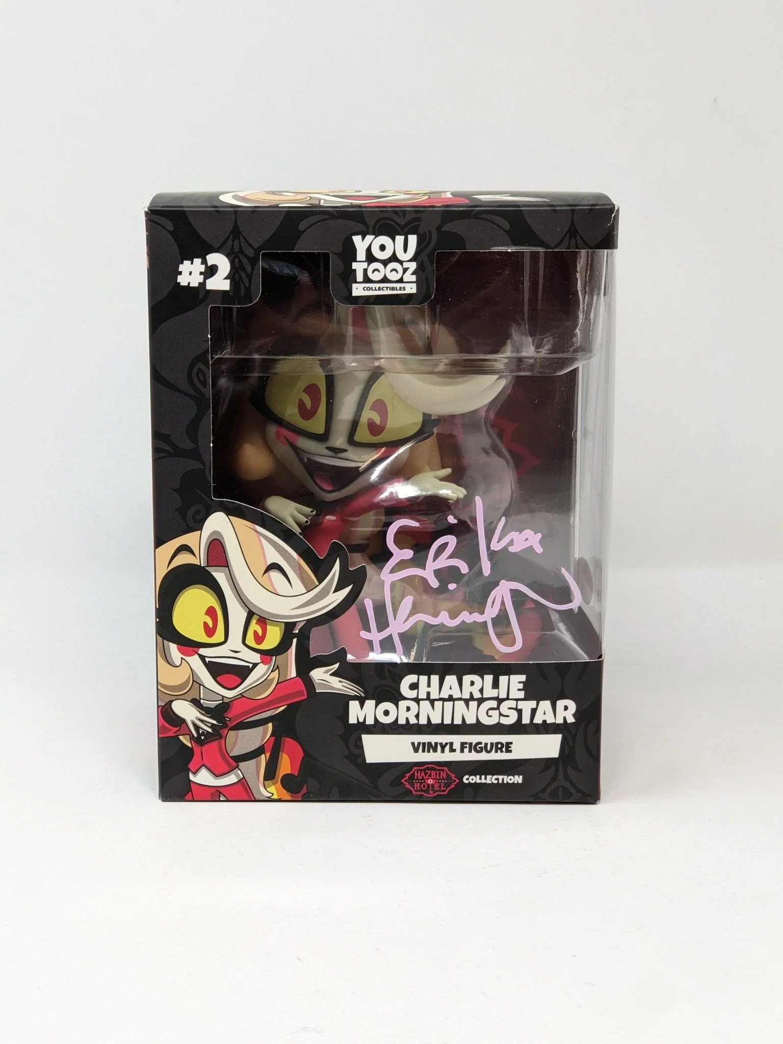 Erika Henningsen Signed Charlie Morningstar #2 YouTooz Vinyl Figure JSA Certified Autograph - Image 2