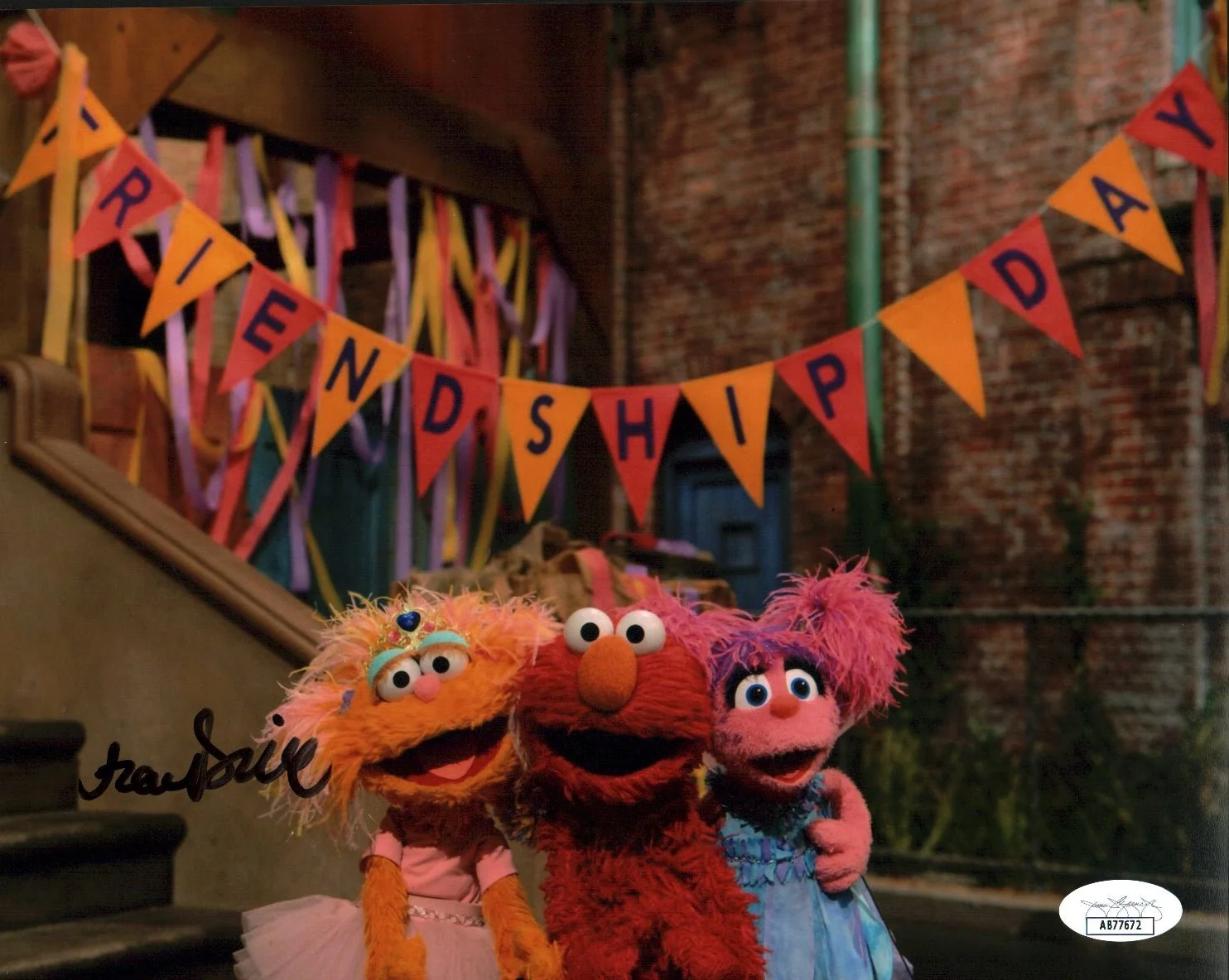 Fran Brill Sesame Street 8x10 Signed Photo JSA Certified Autograph