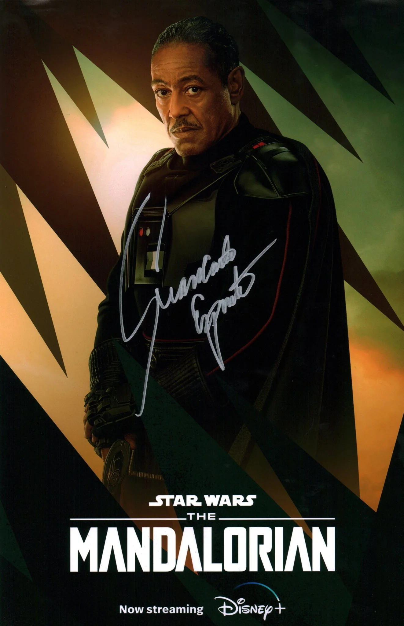 Giancarlo Esposito The Mandalorian 11x17 Mini Poster Signed JSA  Certified Autograph