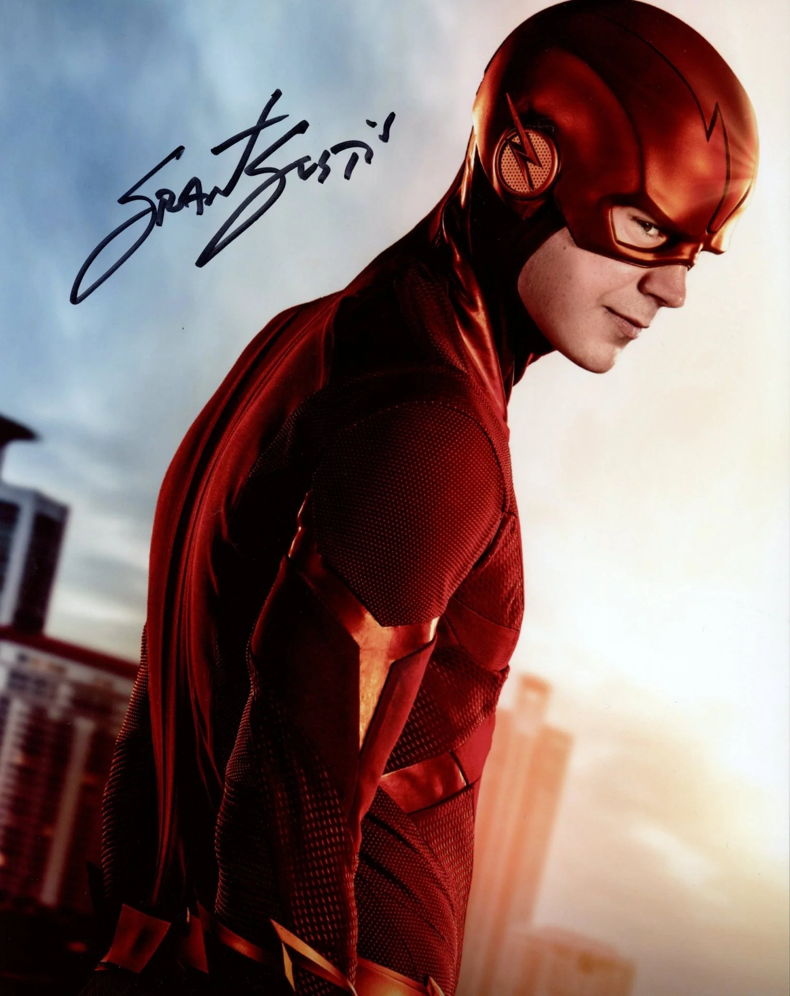 Grant Gustin The Flash 8x10 Signed Photo JSA Certified Autograph - Image 2