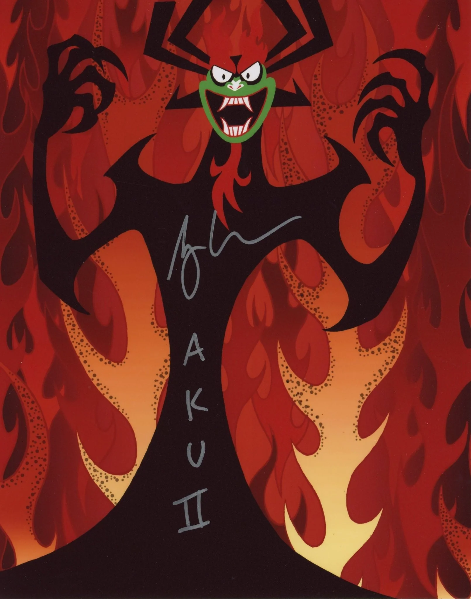 Greg Baldwin Samurai Jack 8x10 Signed Photo JSA Certified Autograph