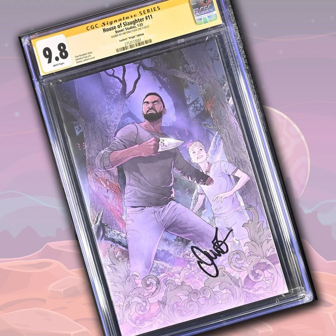 House of Slaughter #11 Boom! Studios Luckert Virgin Edition CGC Signature Series 9.8 Signed Anthony Fuso