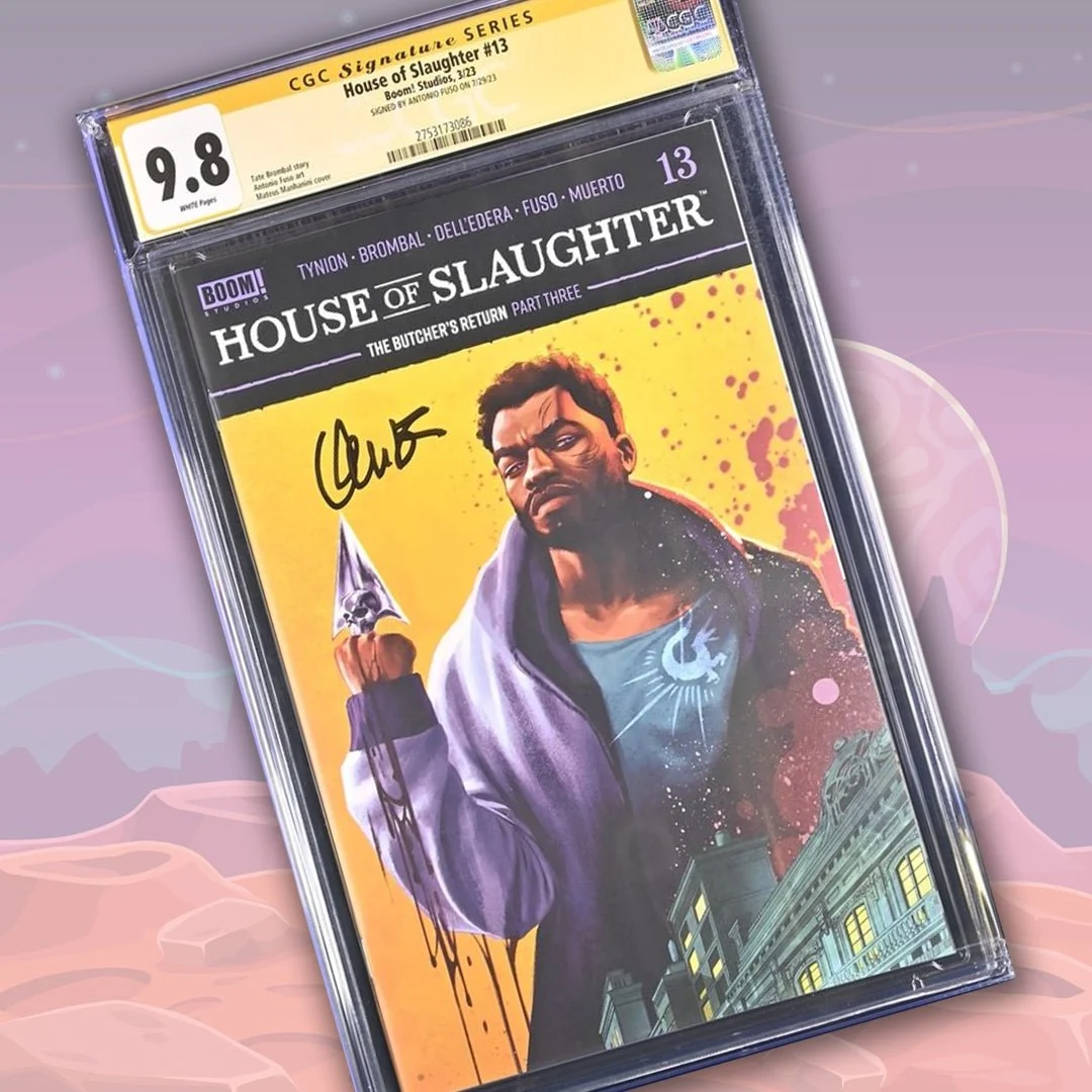 House of Slaughter #13 Boom! Studios CGC Signature Series 9.8 Signed Antonio Fuso