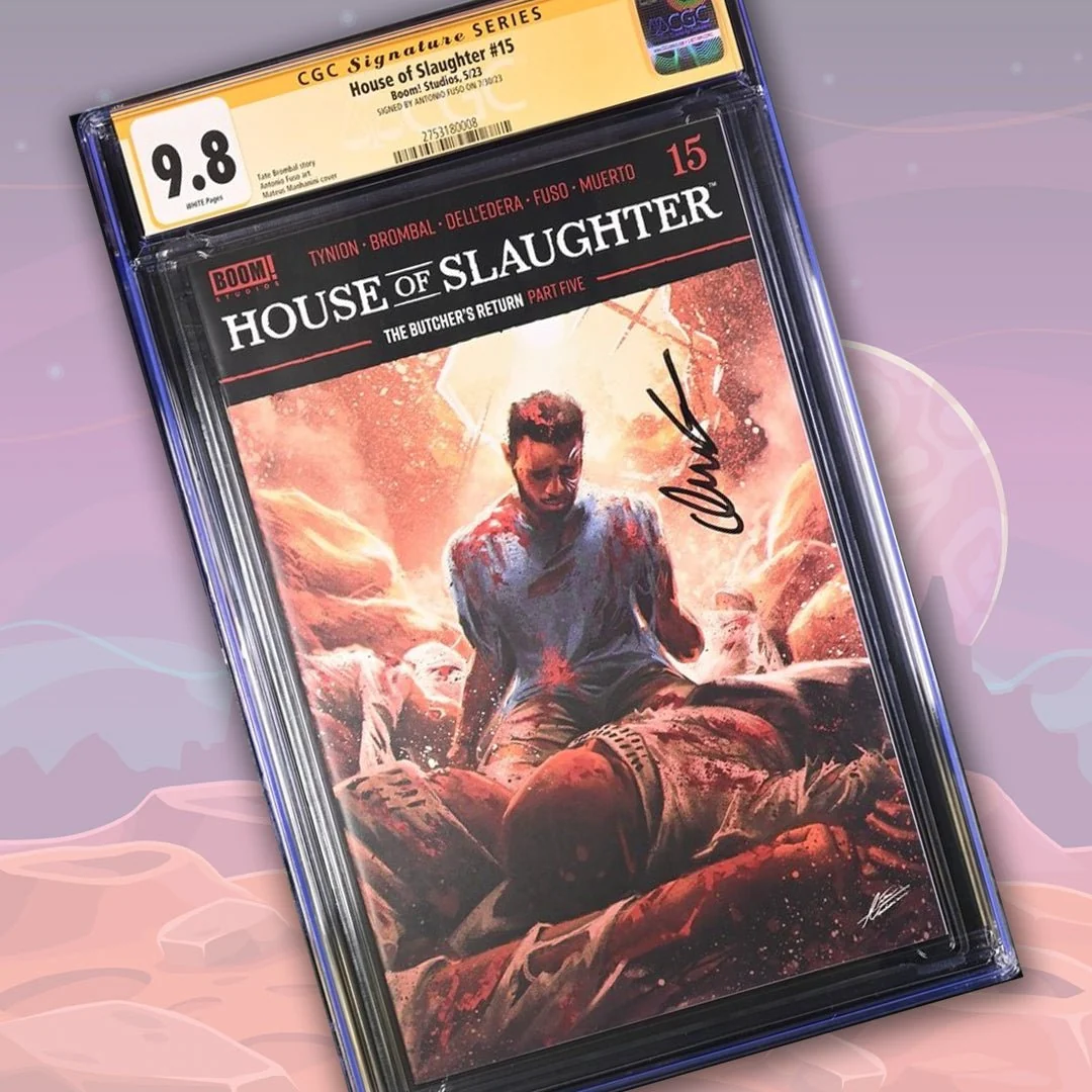 House of Slaughter #15 Boom! Studios GC Signature Series 9.8 Signed Anthony Fuso