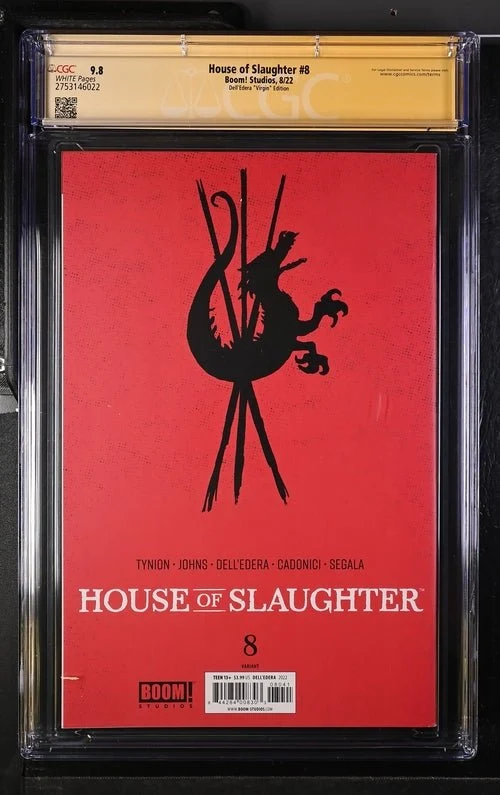 House of Slaughter #8 Dell'Edera Edition Boom! Studios CGC Signature Series 9.8 Signed Cadonici, Johns - Image 3