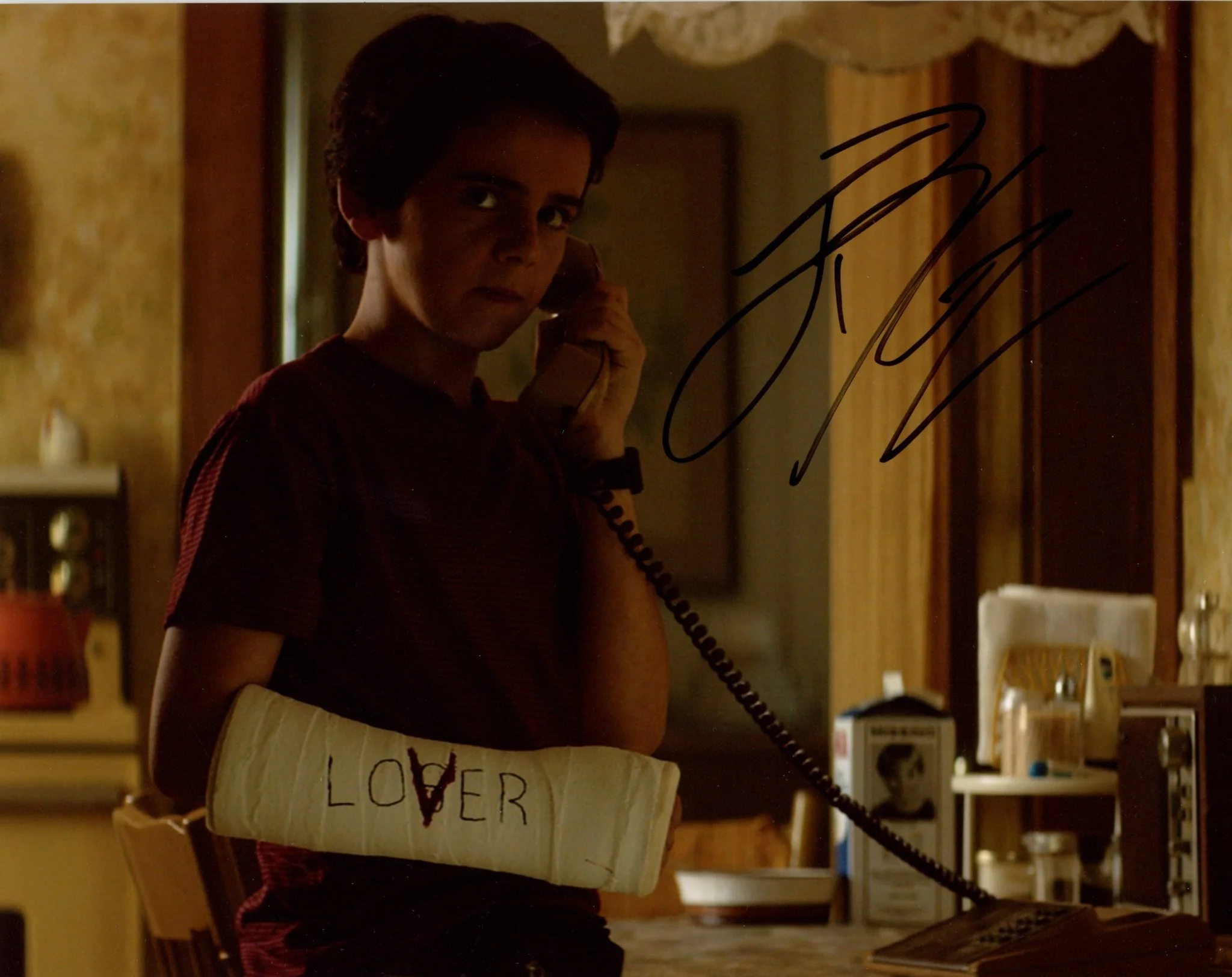 Jack Dylan Grazer IT 8x10 Signed Photo JSA Certified Autograph