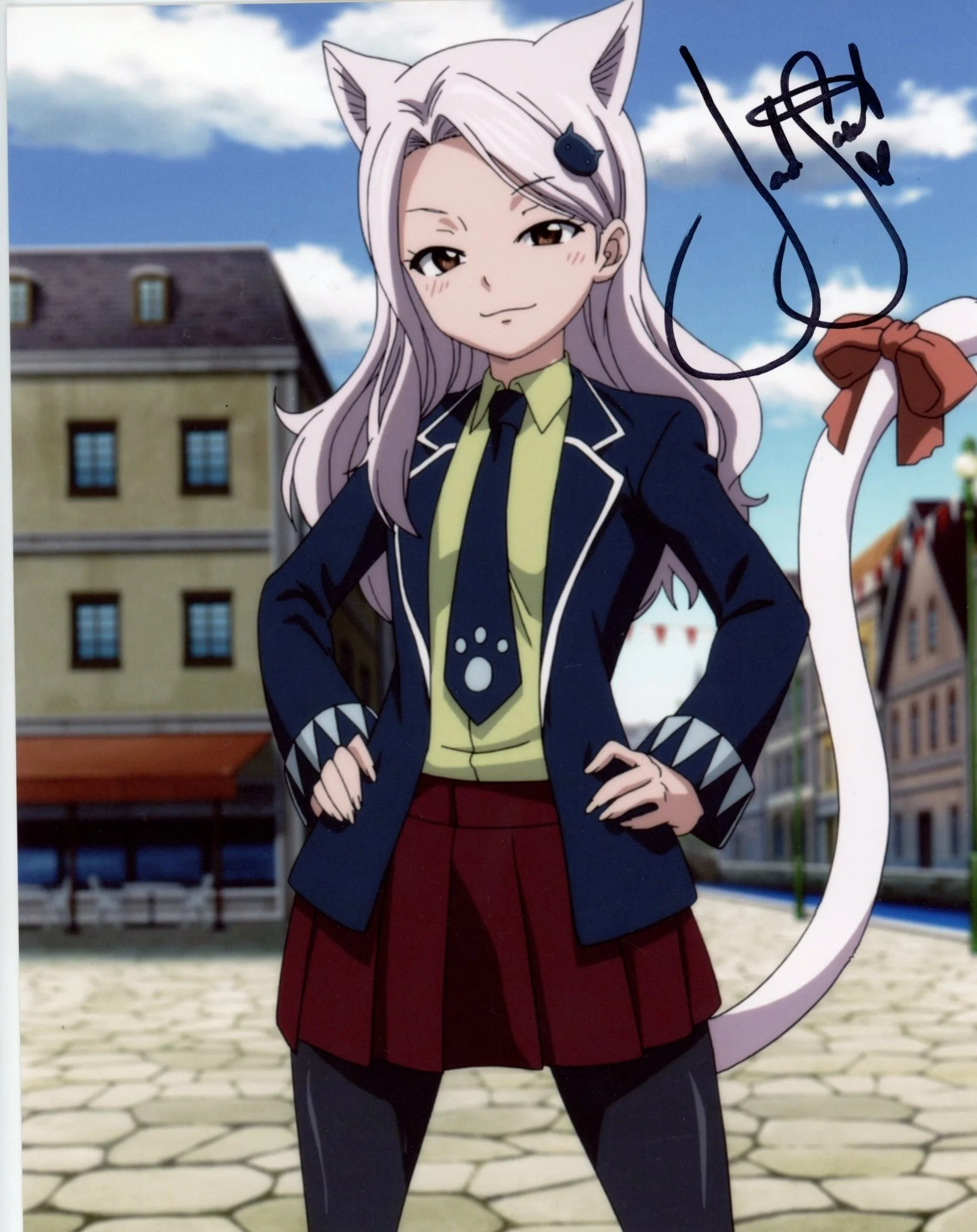 Jad Saxton Fairy Tail 8x10 Photo Signed Photo JSA Certified Autograph - Image 2
