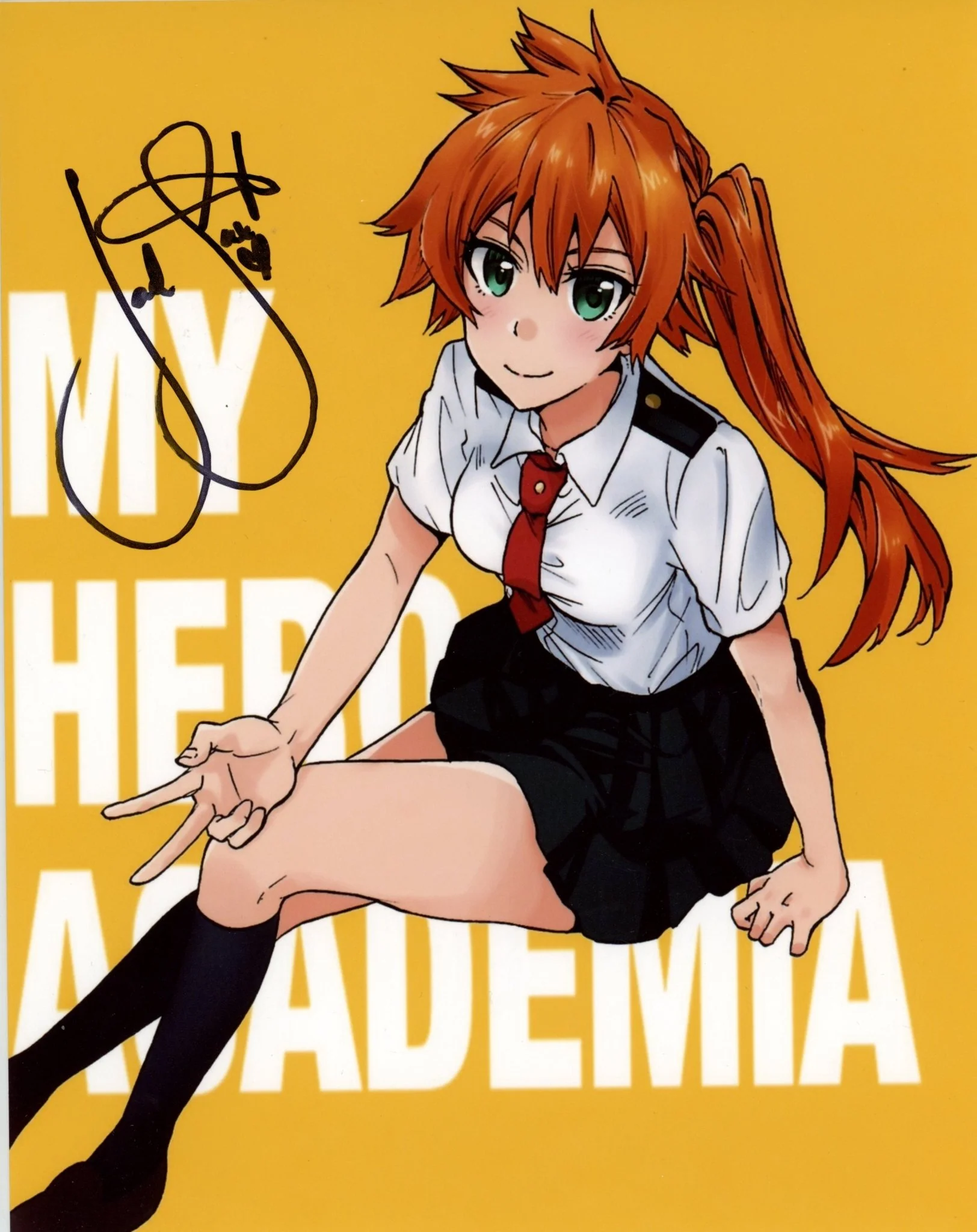 Jad Saxton My Hero Academia 8x10 Signed Photo JSA Certified Autograph - Image 3