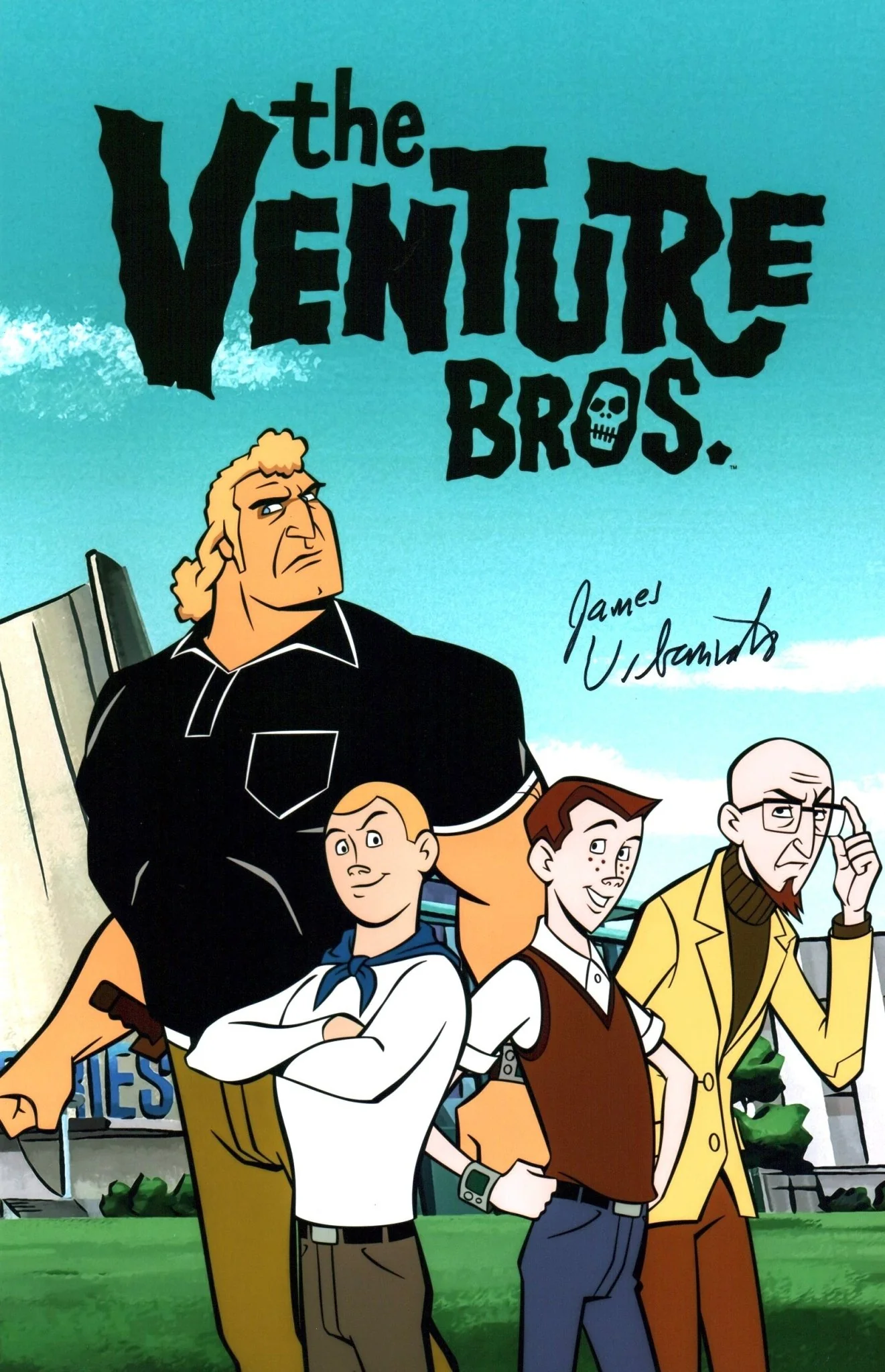 James Urbaniak The Venture Bros. 11x17 Signed Photo Poster JSA Certified Autograph