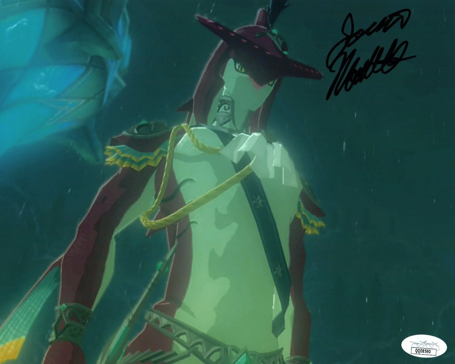 Jamie Mortellaro Zelda Breath Of The Wild 8x10 Signed Photo JSA Certified Autograph