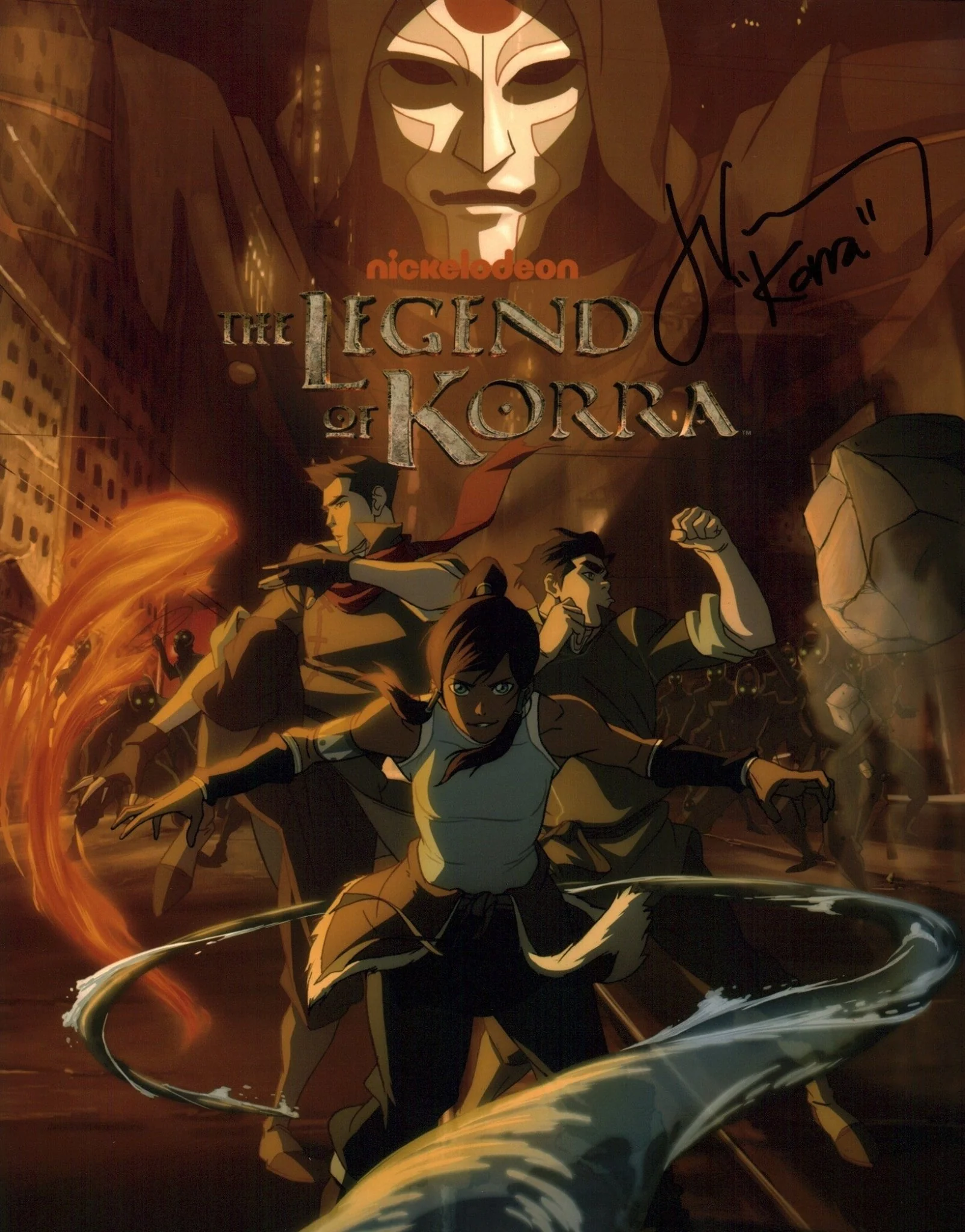Janet Varney Legend of Korra 11x14 Signed Photo Poster JSA Certified Autograph - Image 2