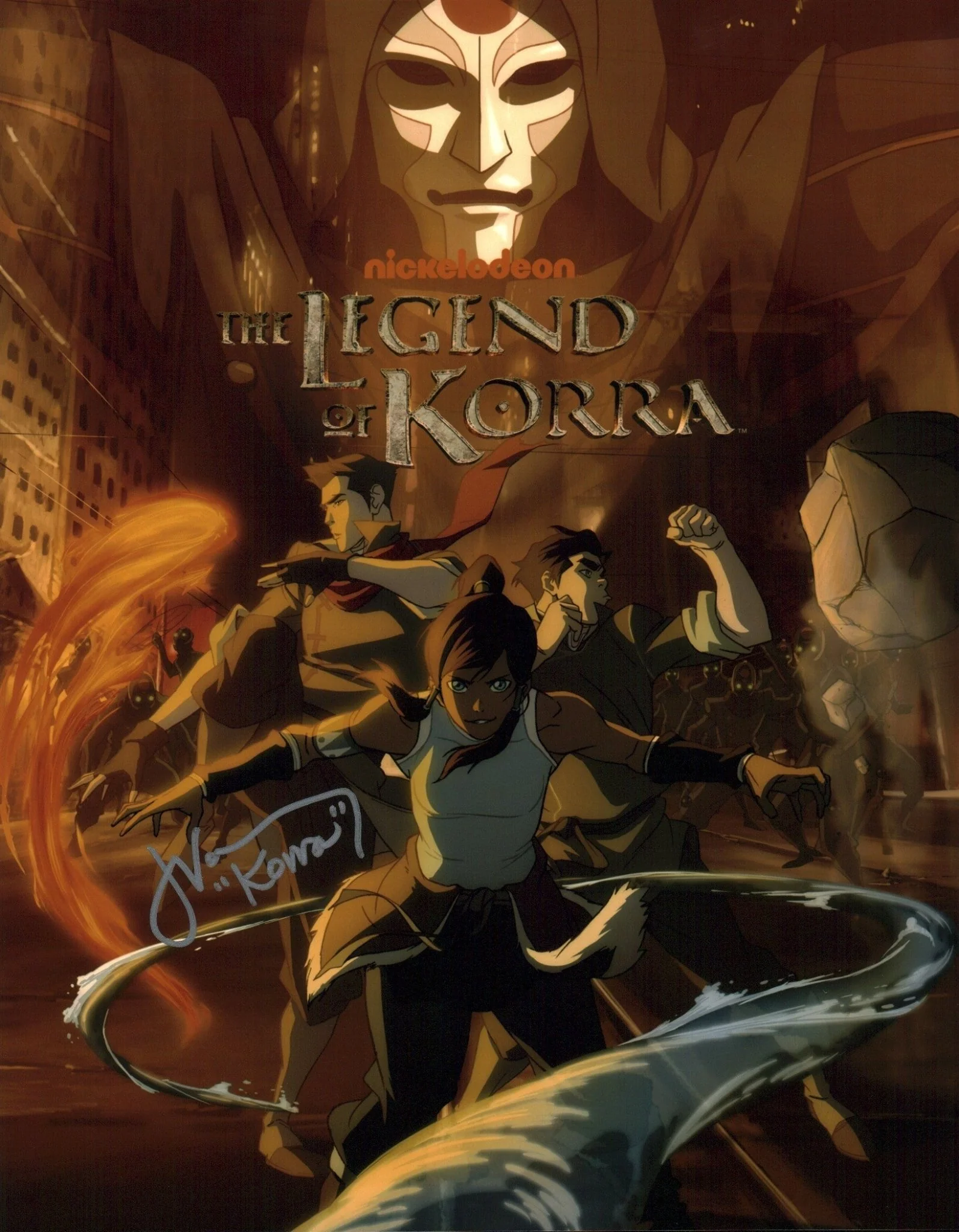 Janet Varney Legend of Korra 11x14 Signed Photo Poster JSA Certified Autograph - Image 3