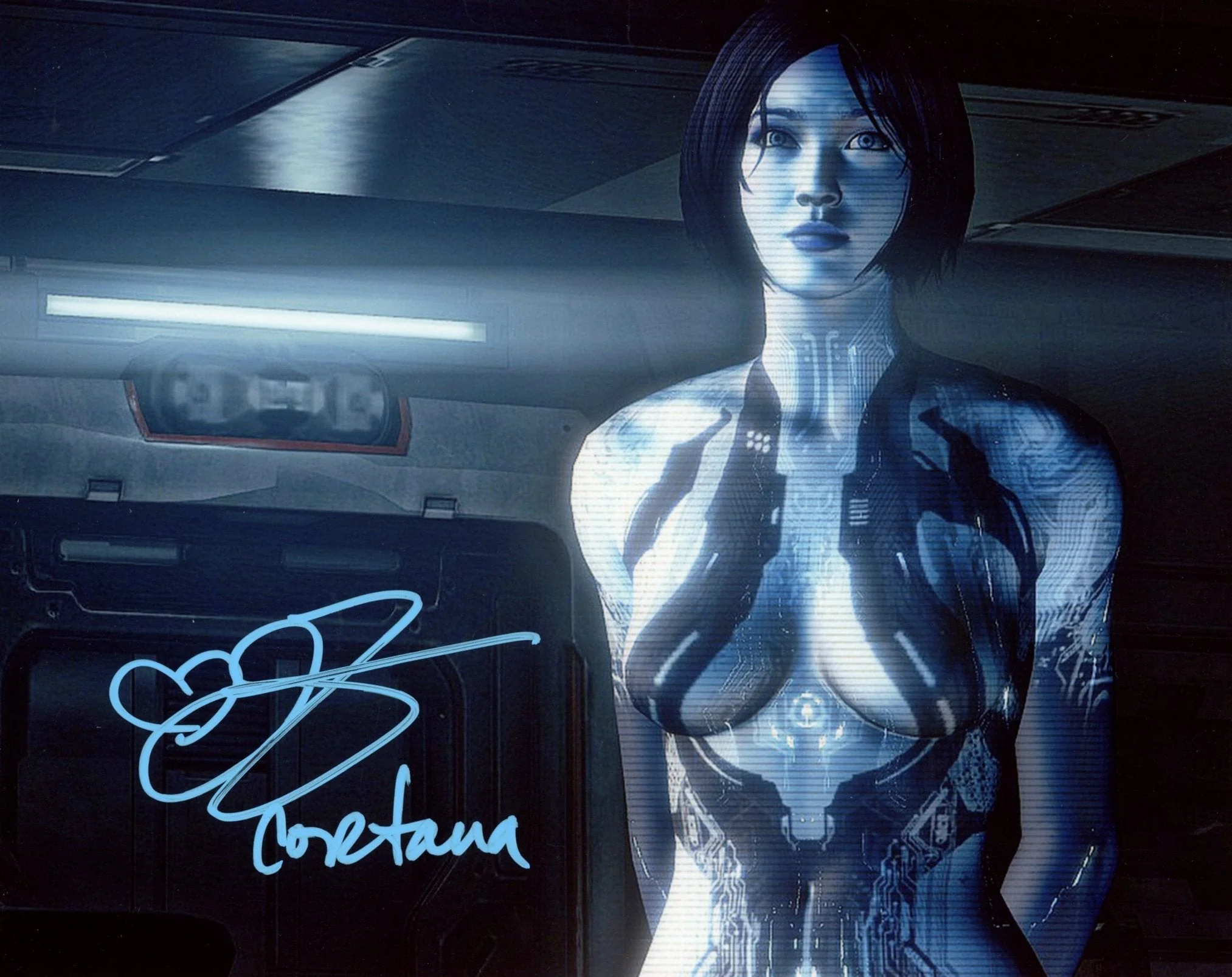 Jen Taylor Cortana Halo 8x10 Signed Photo JSA Certified Autograph - Image 2
