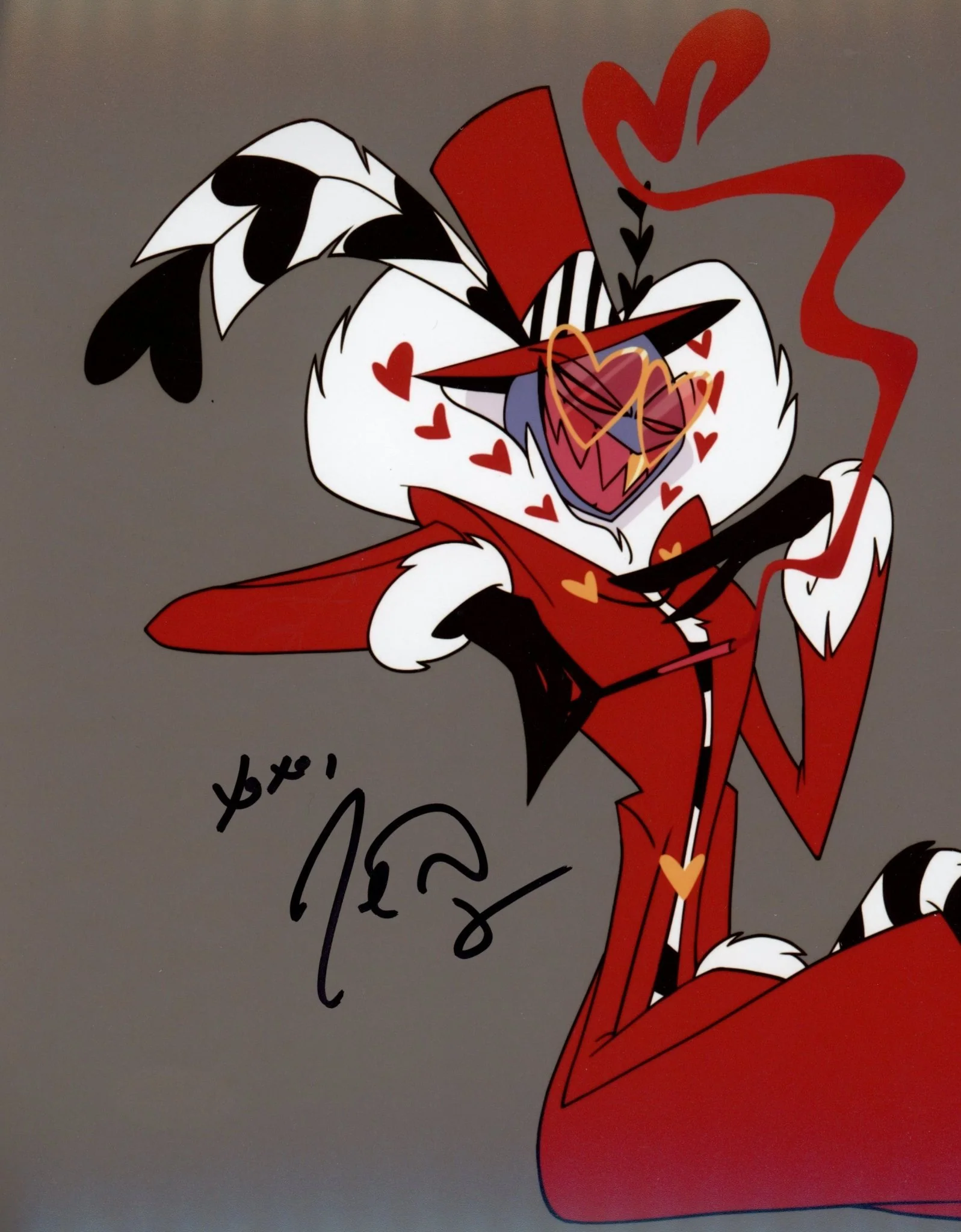 Joel Perez Hazbin Hotel 8x10 Signed Photo JSA Certified Autograph - Image 2