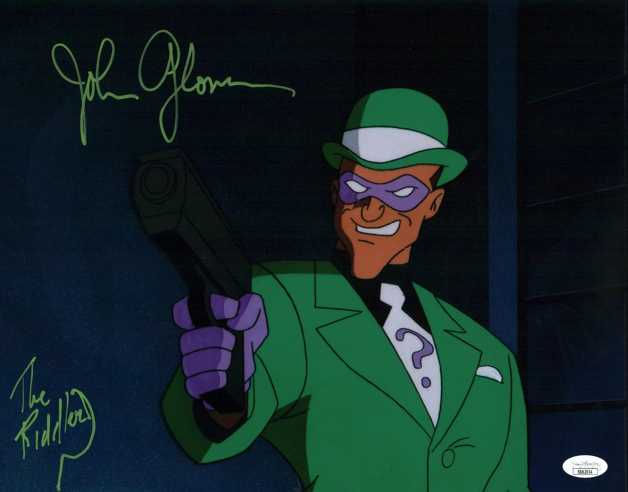 John Glover Batman 11x14 Photo Poster Signed JSA Certified Autograph - Image 2