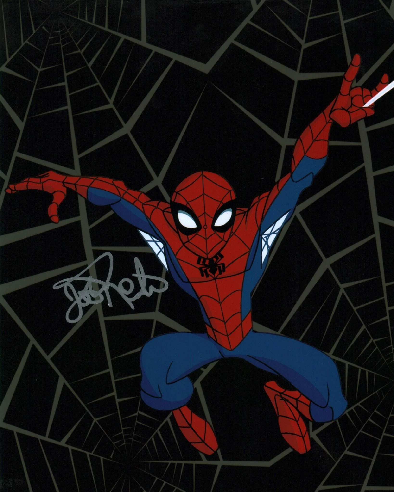 Josh Keaton The Spectacular Spider-Man 8x10 Signed Photo JSA Certified Autograph