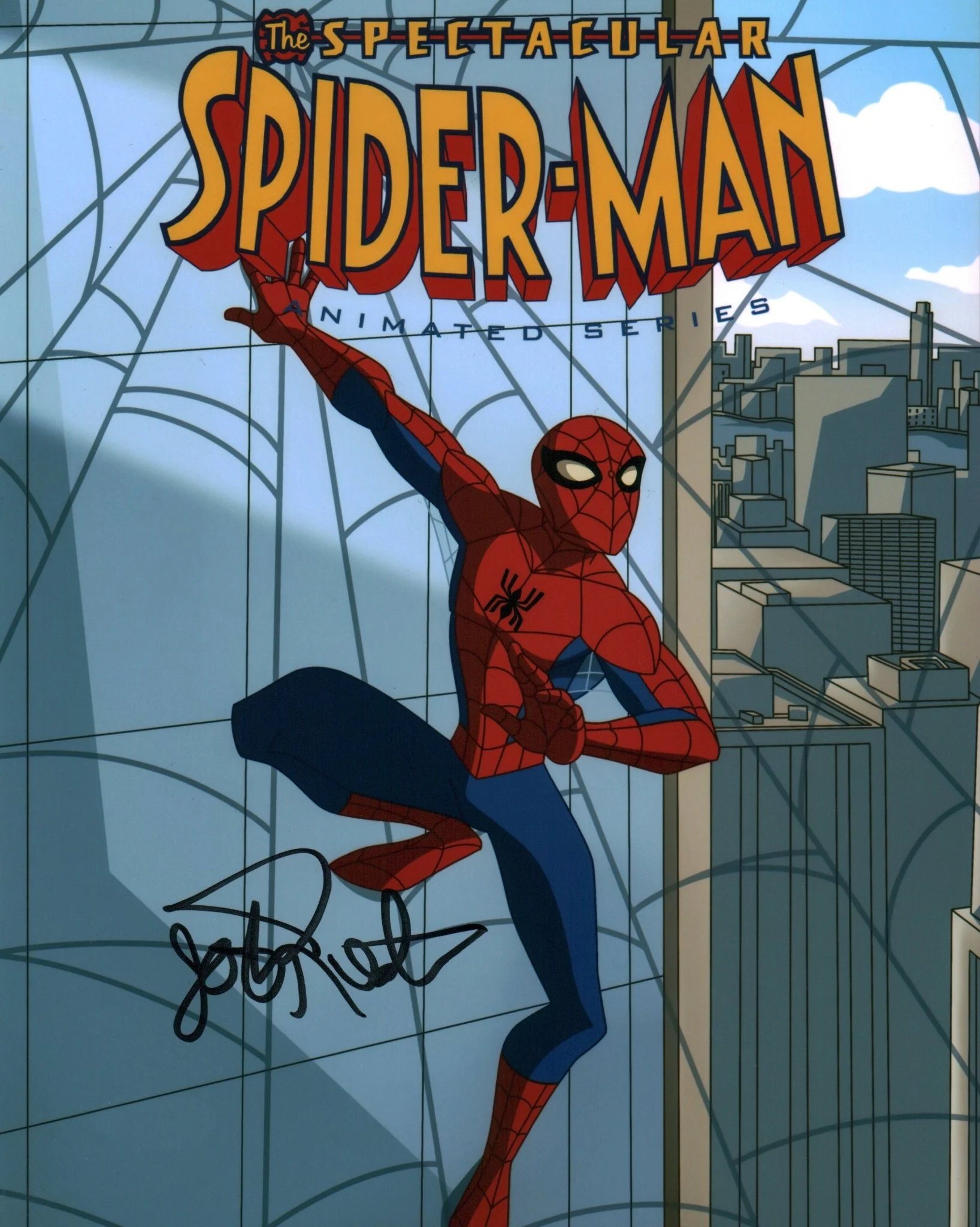 Josh Keaton The Spectacular Spider-Man 8x10 Signed Photo JSA Certified Autograph