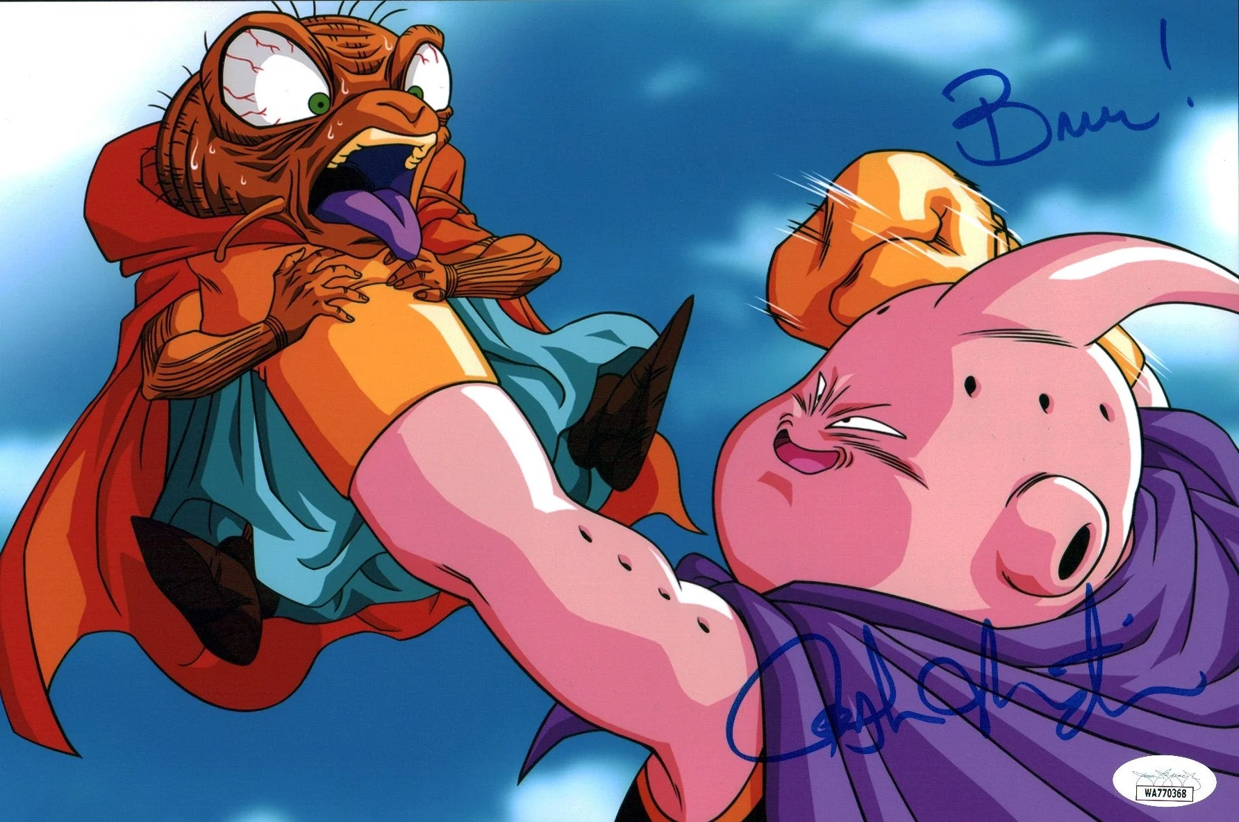 Josh Martin Dragon Ball Z 8x12 Signed Photo JSA Certified Autograph