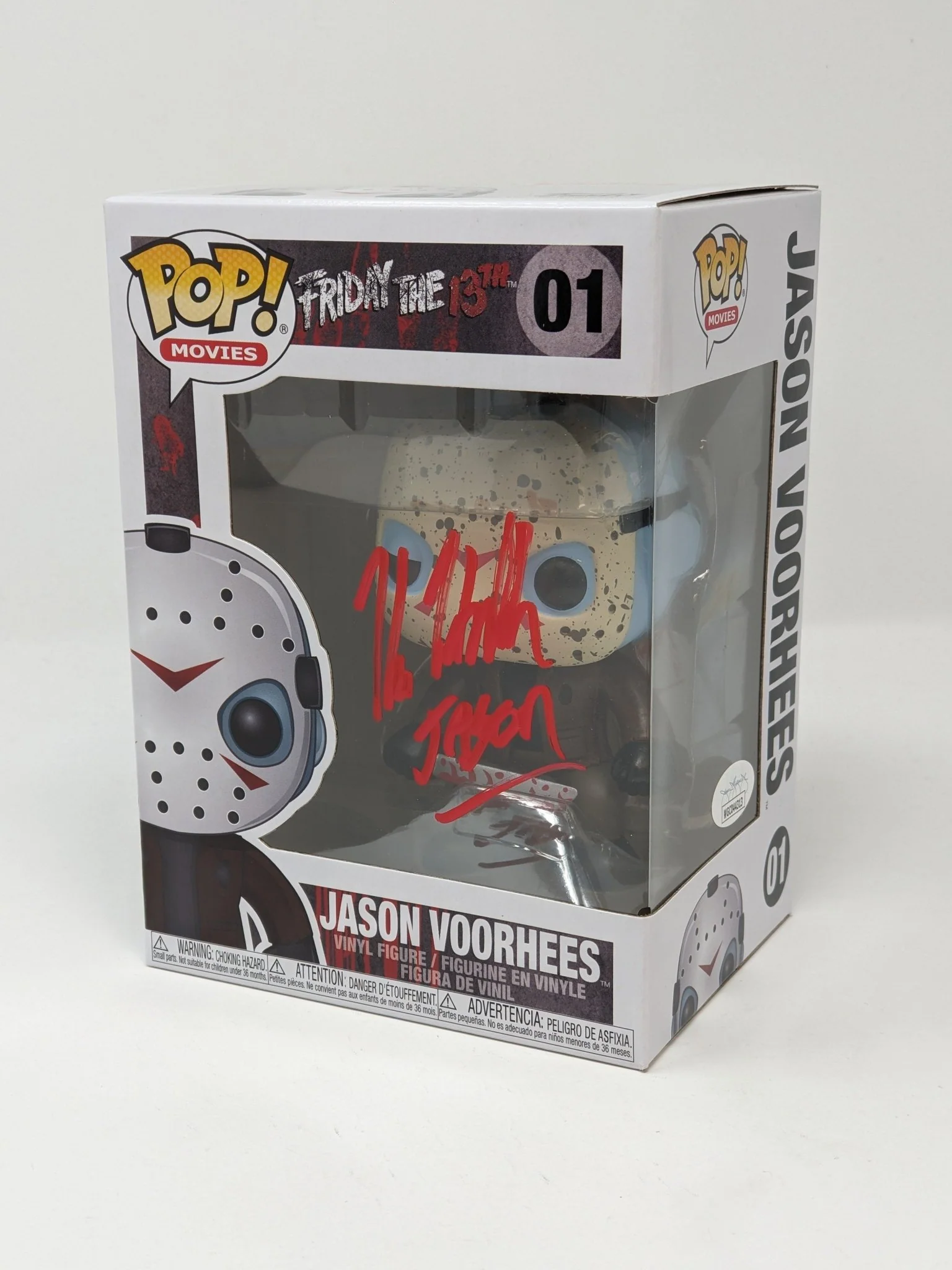 Kane Hodder Jason Voorhees #01 Signed Funko Pop JSA Certified Autograph