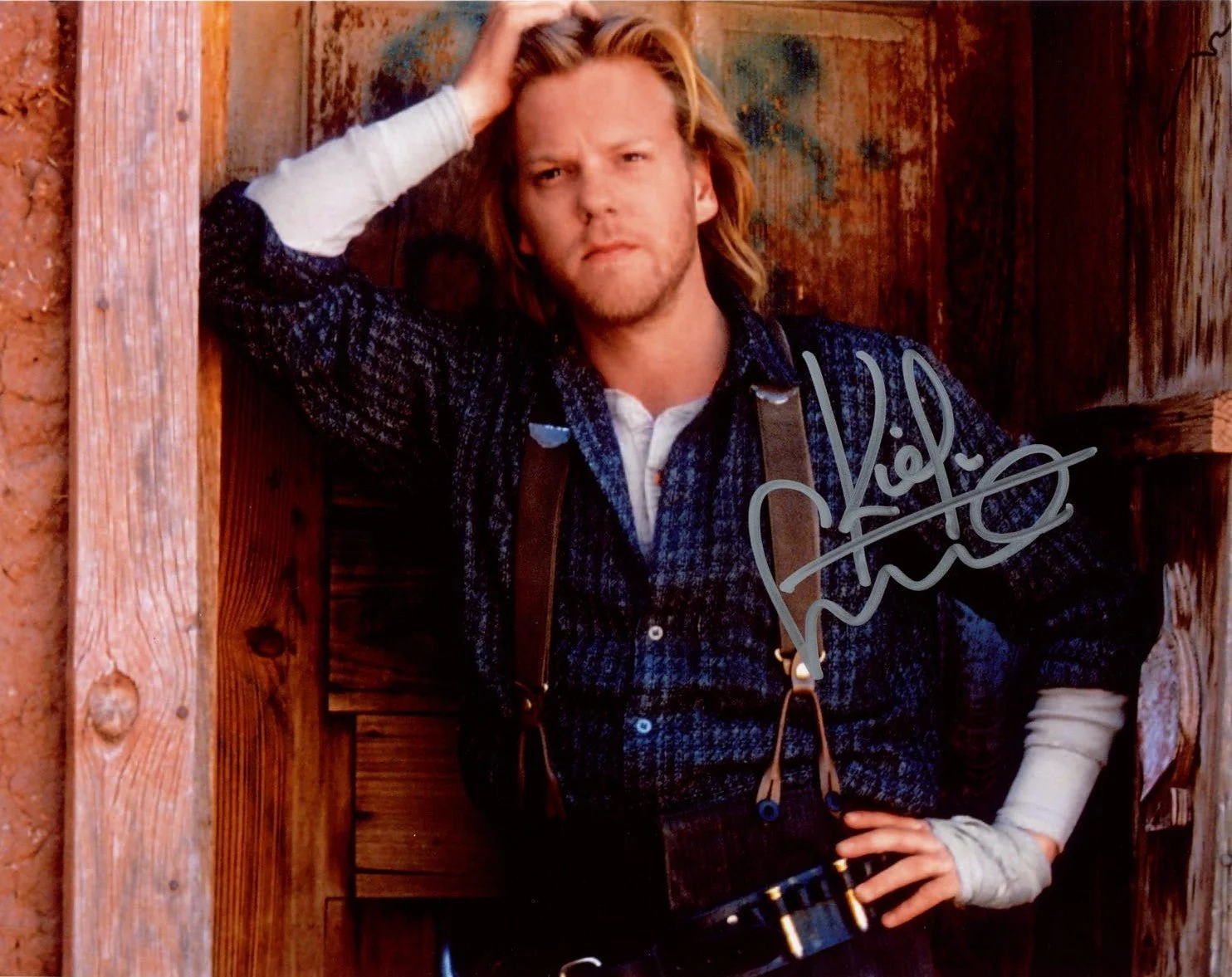 Kiefer Sutherland Young Guns 8x10 Signed Photo JSA Certified Autograph - Image 3
