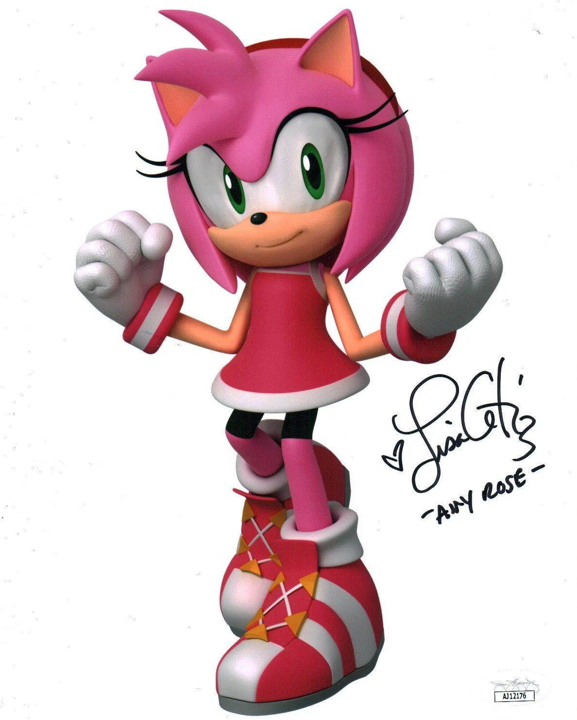 Lisa Ortiz Sonic 8x10 Signed Photo JSA Certified Autograph