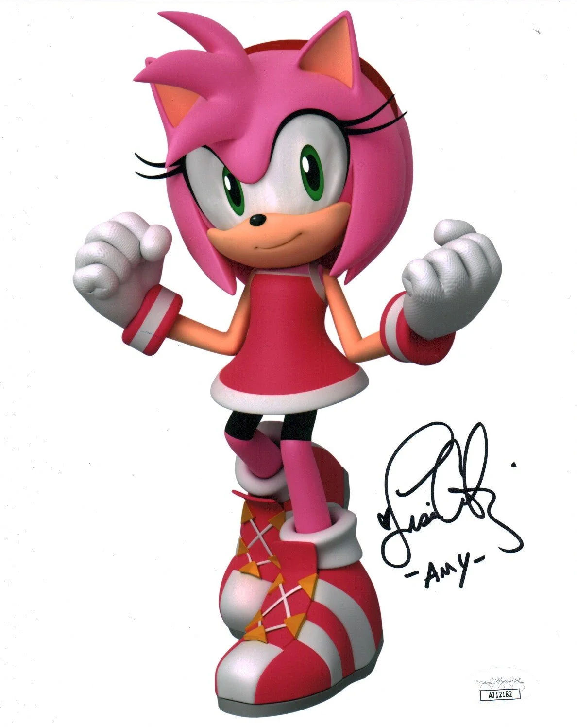 Lisa Ortiz Sonic 8x10 Signed Photo JSA Certified Autograph - Image 2