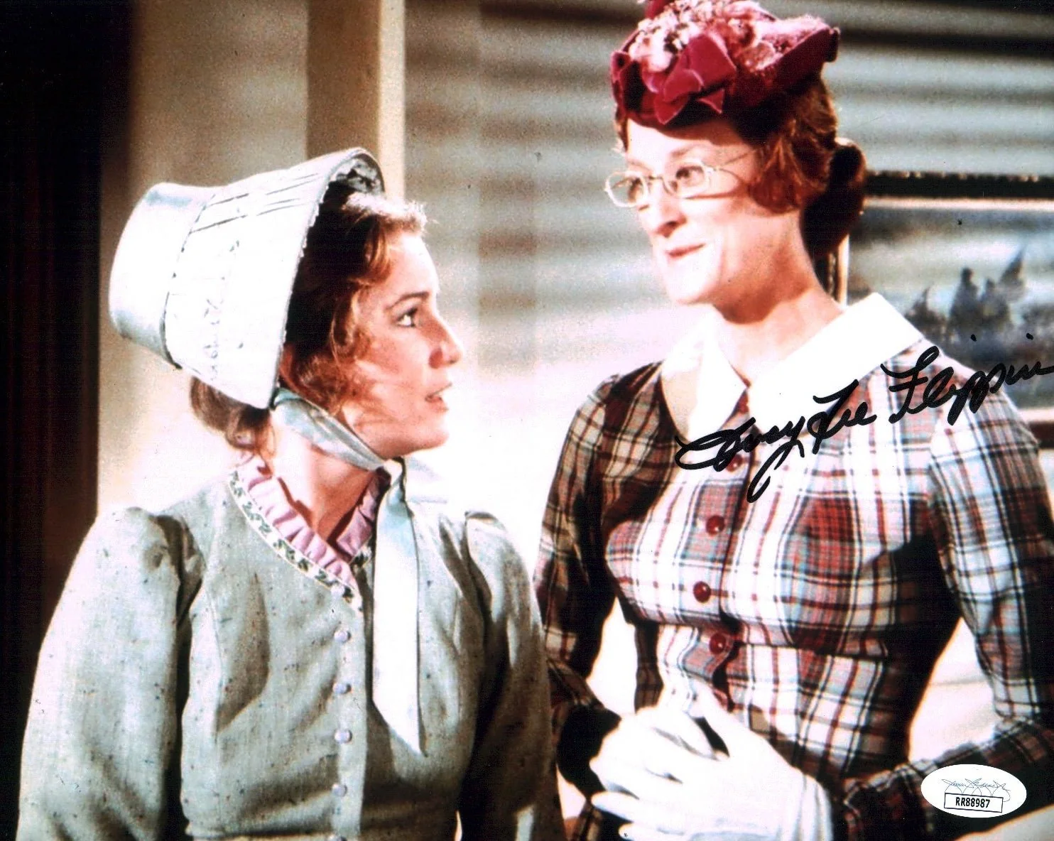 Lucy Lee Flippin Little House on the Prairie 8x10 Signed Photo JSA Certified Autograph