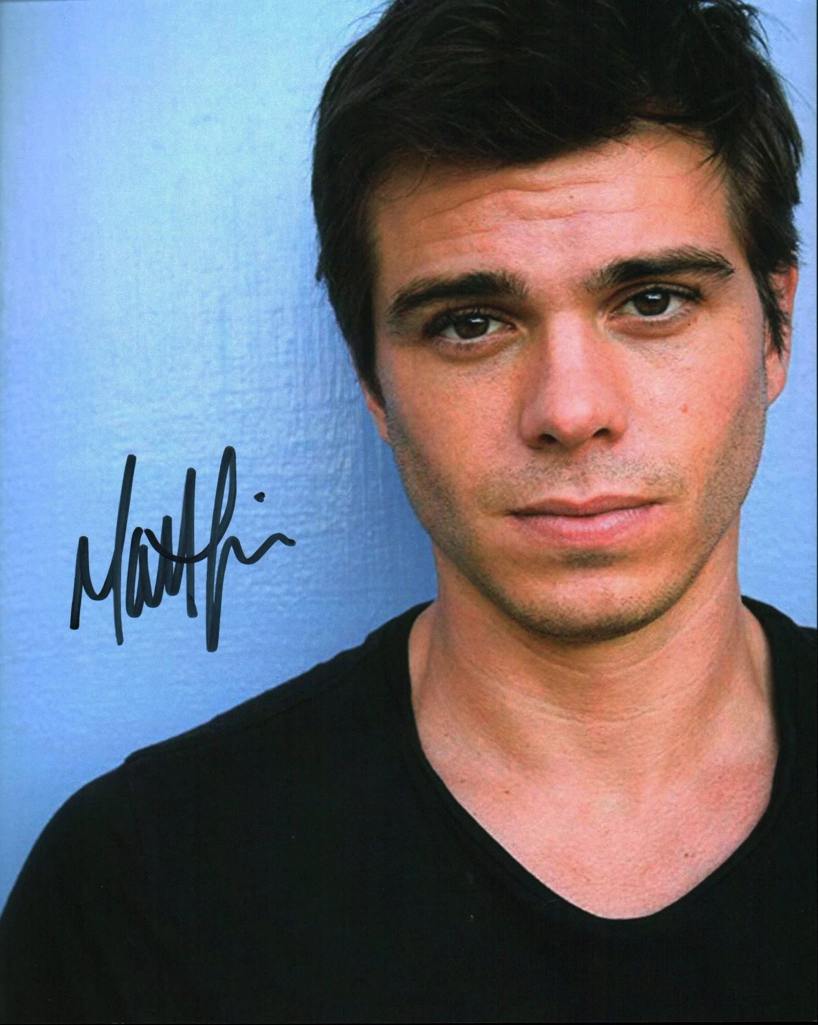 Matthew Lawrence Headshot 8x10 Photo Signed JSA Certified Autograph