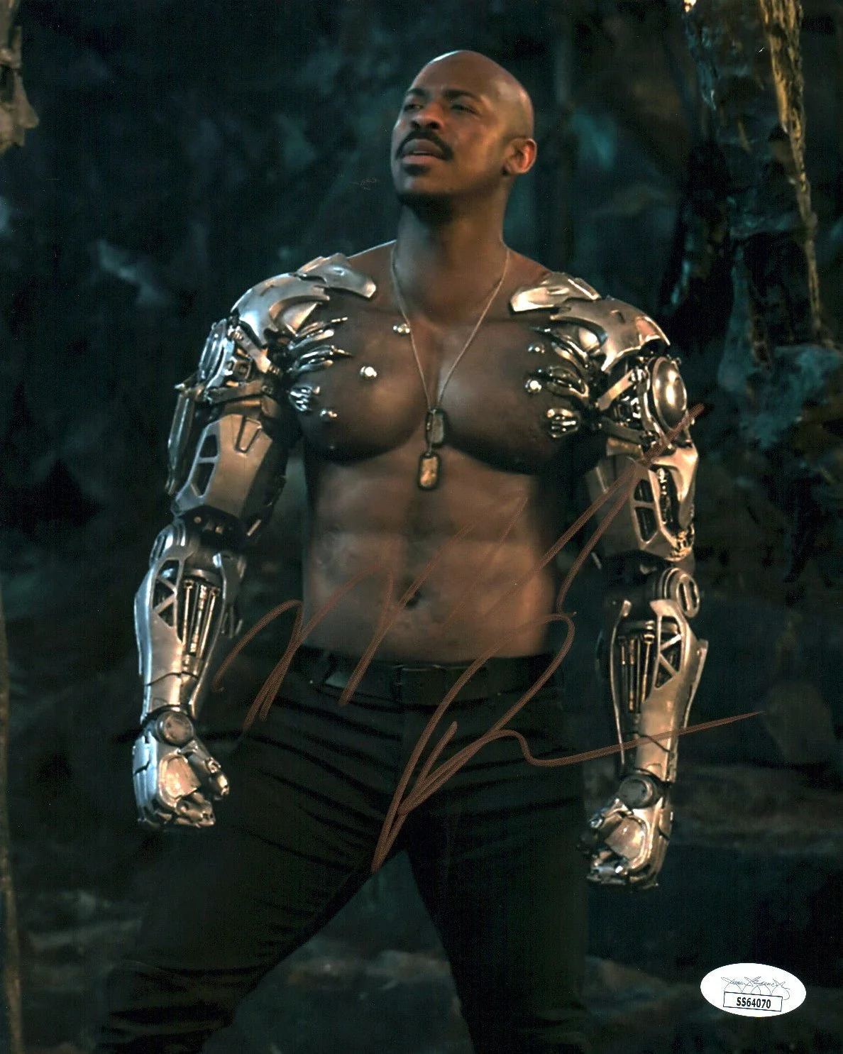 Mehcad Brooks Mortal Kombat 8x10 Photo Signed JSA Certified Autograph